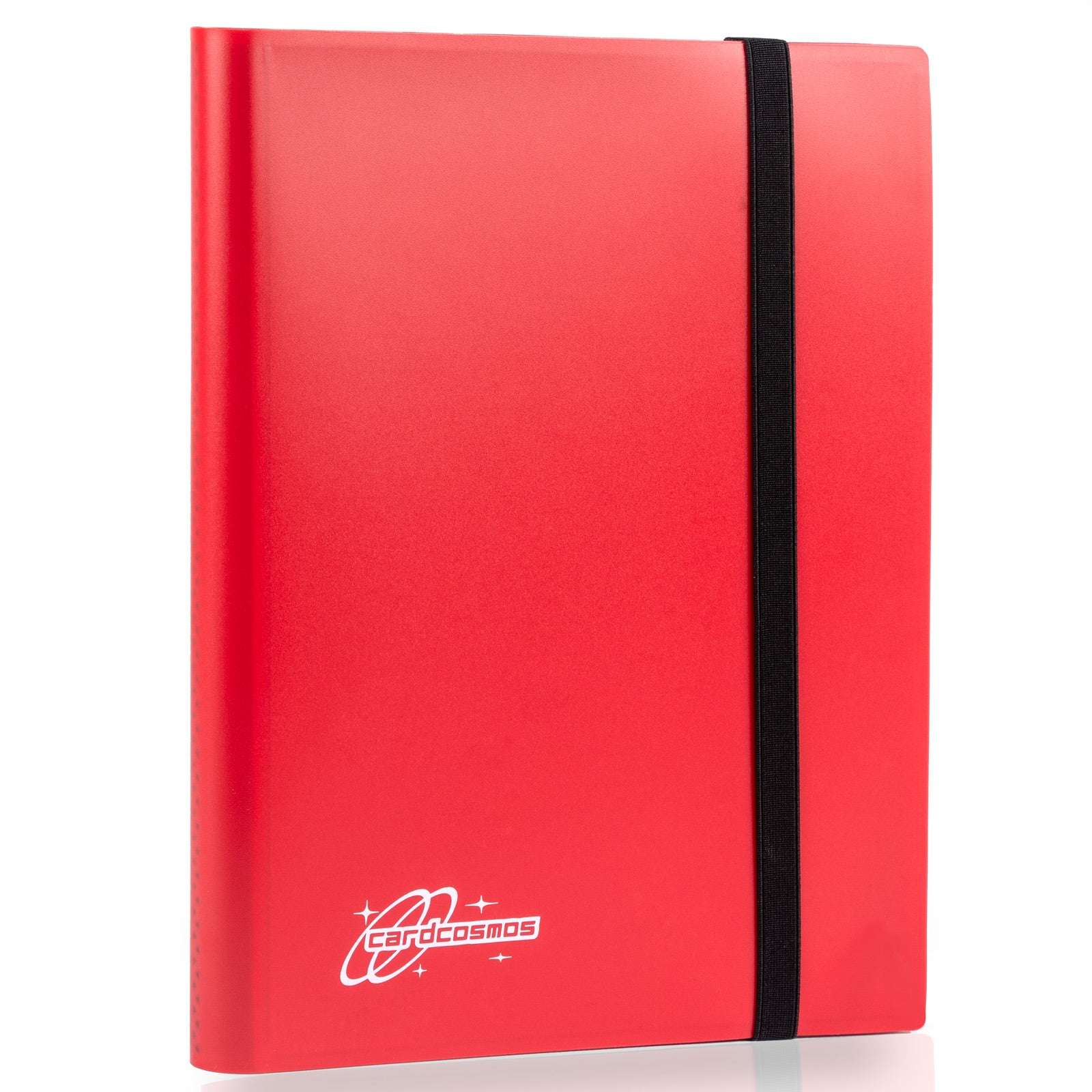 cardcosmos - 9 Pocket Basic Strap Binder - Rot Seitlich