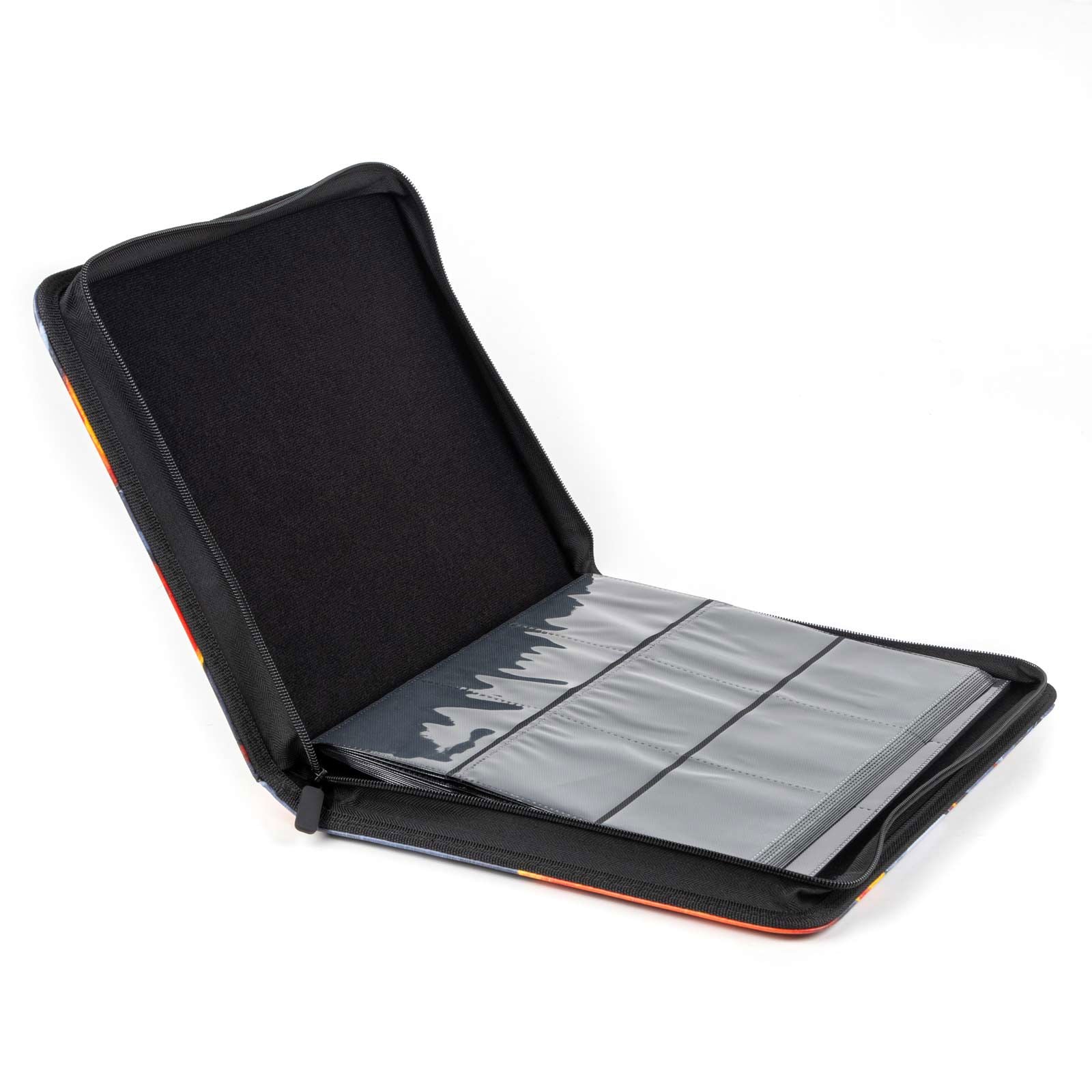 cardcosmos - Artwork 9 Pocket Zip Binder - Fiery Mountains - cardcosmos