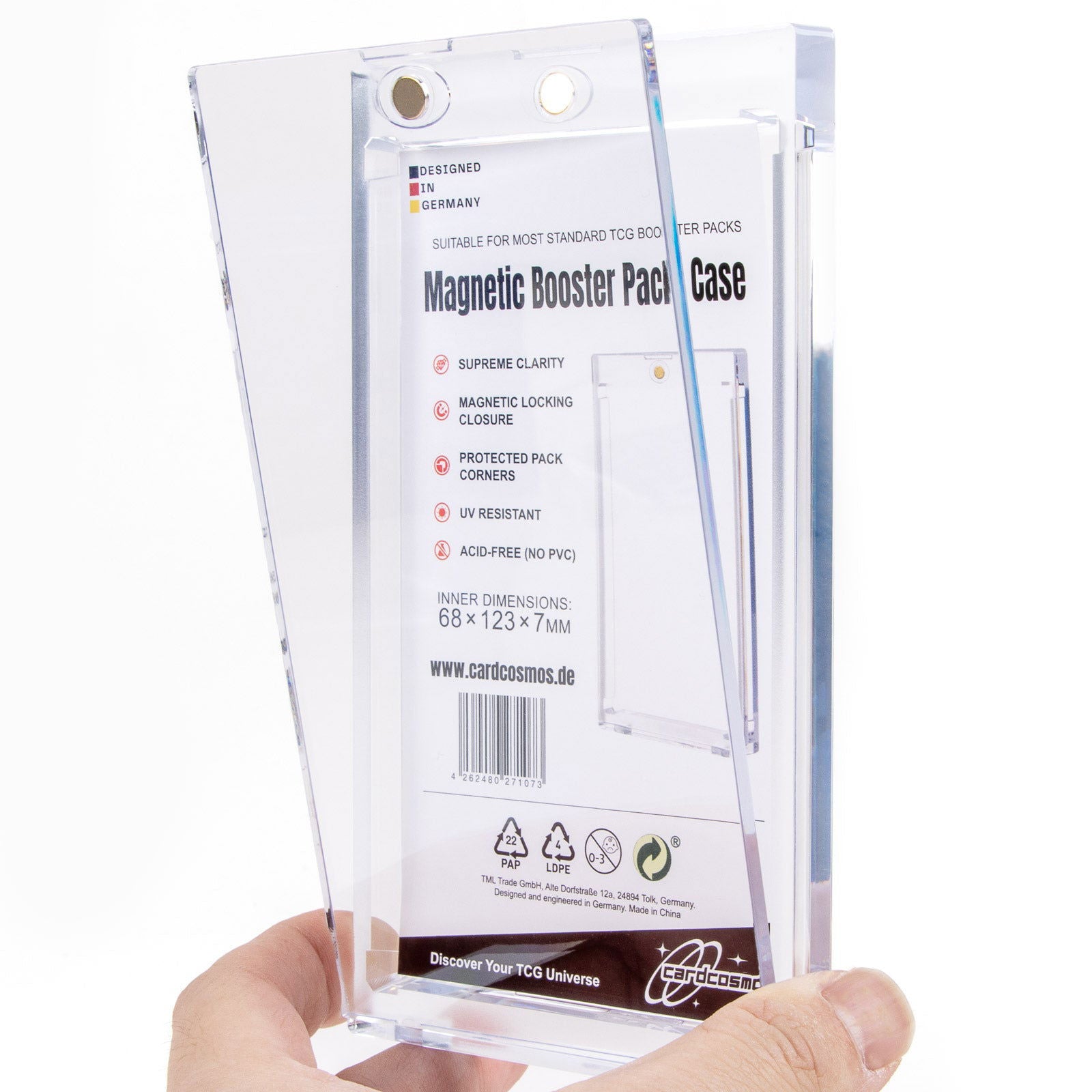 cardcosmos - Magnetic Booster Pack Case - cardcosmos