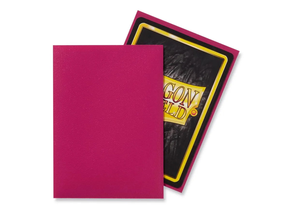 Pochettes Dragon Shield – Magenta mat standard | 100 pièces