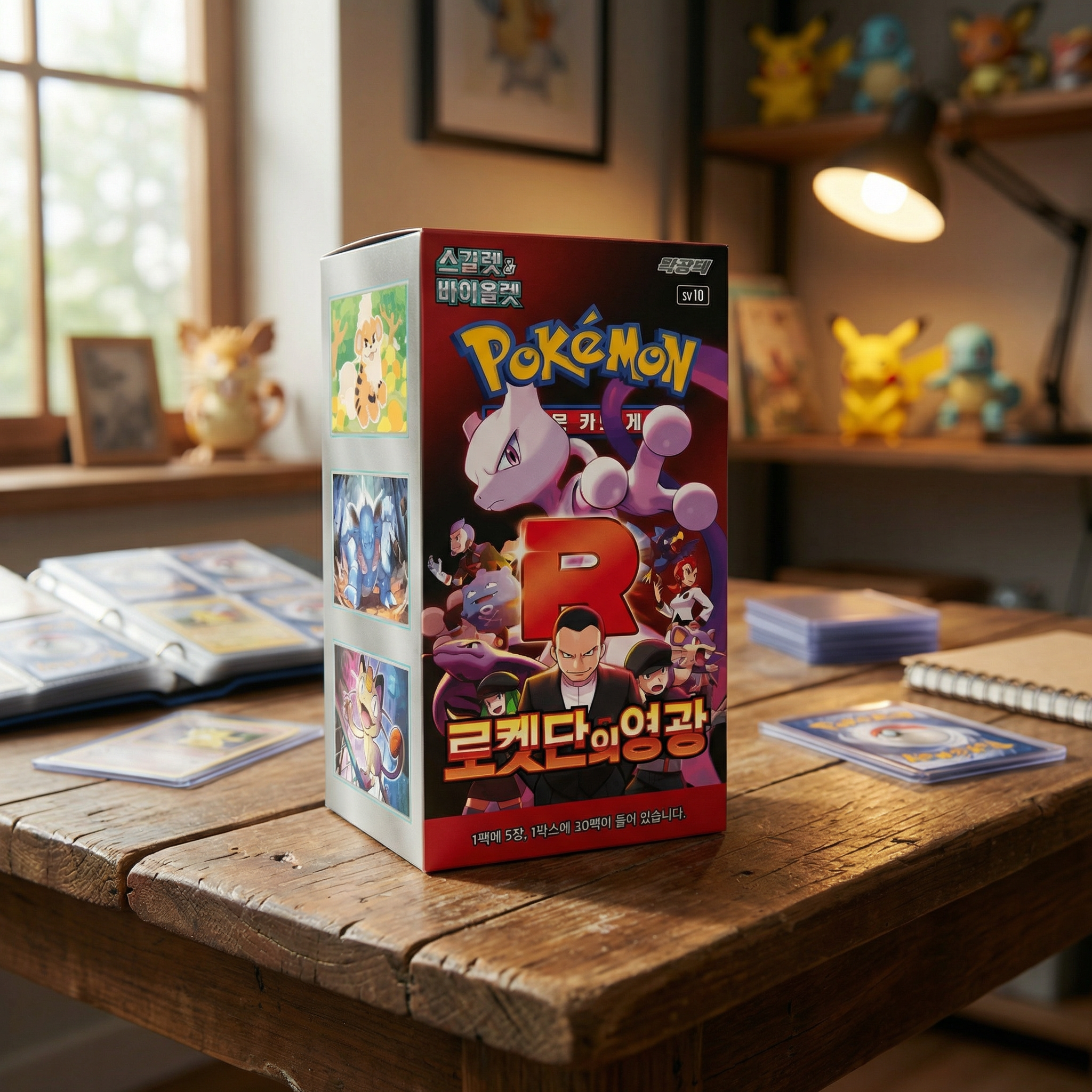 Pokémon - Glory of Team Rocket Booster Display - KOR - Cardcosmos