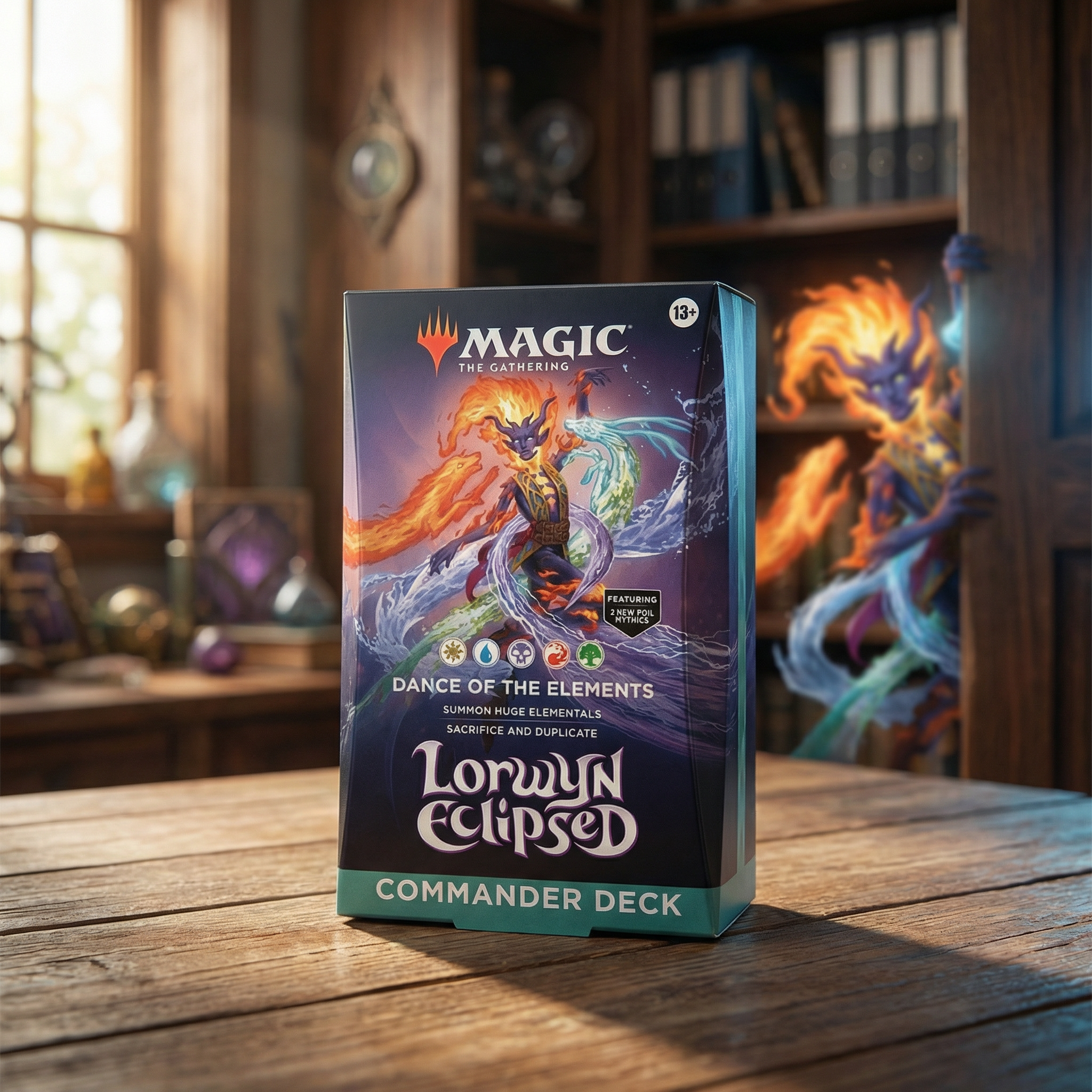 Magic: The Gathering - Lorwyn Eclipsed Commander Deck Dance of the Elements - EN