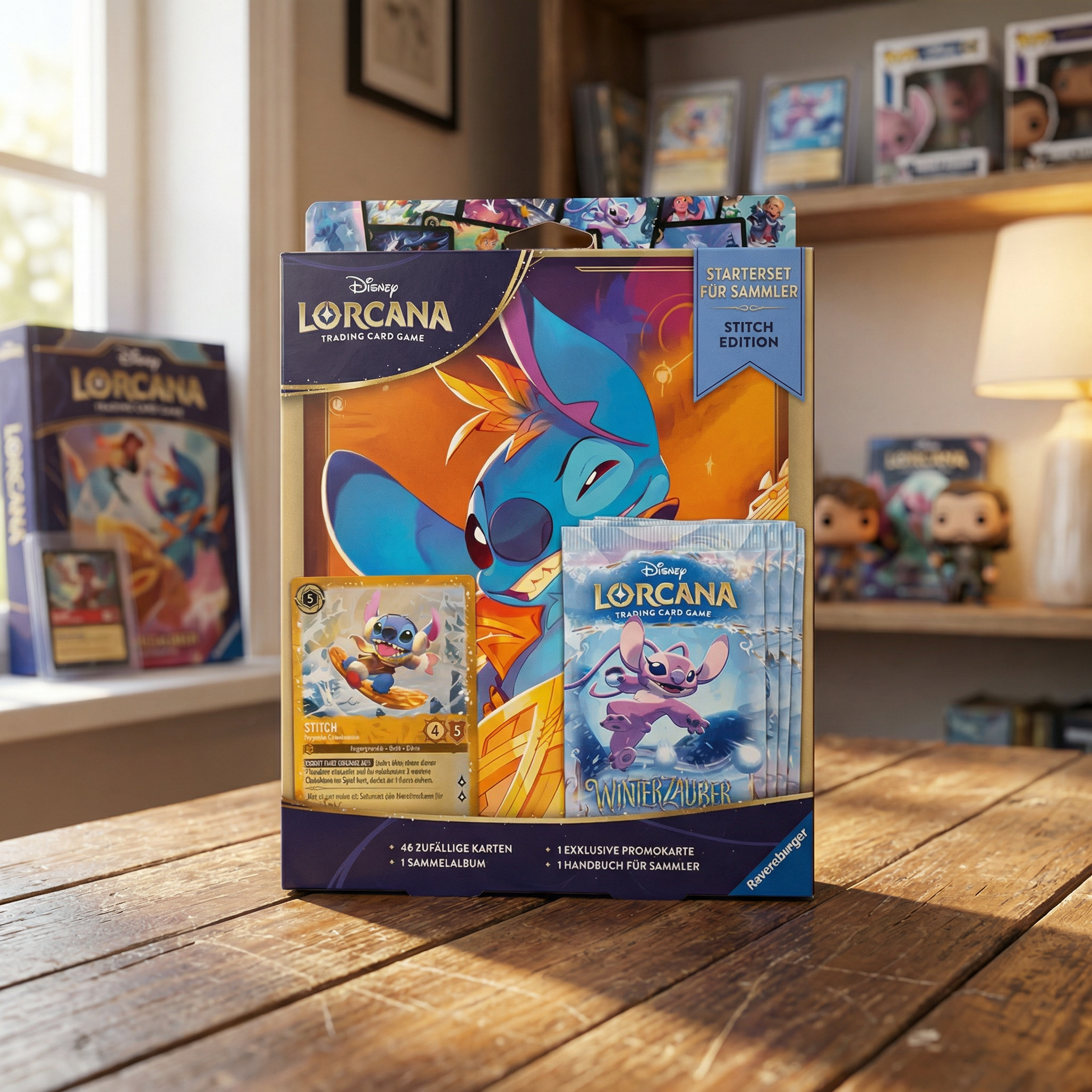 Disney Lorcana - Coffret de démarrage Magie d'hiver Édition Stitch - DE