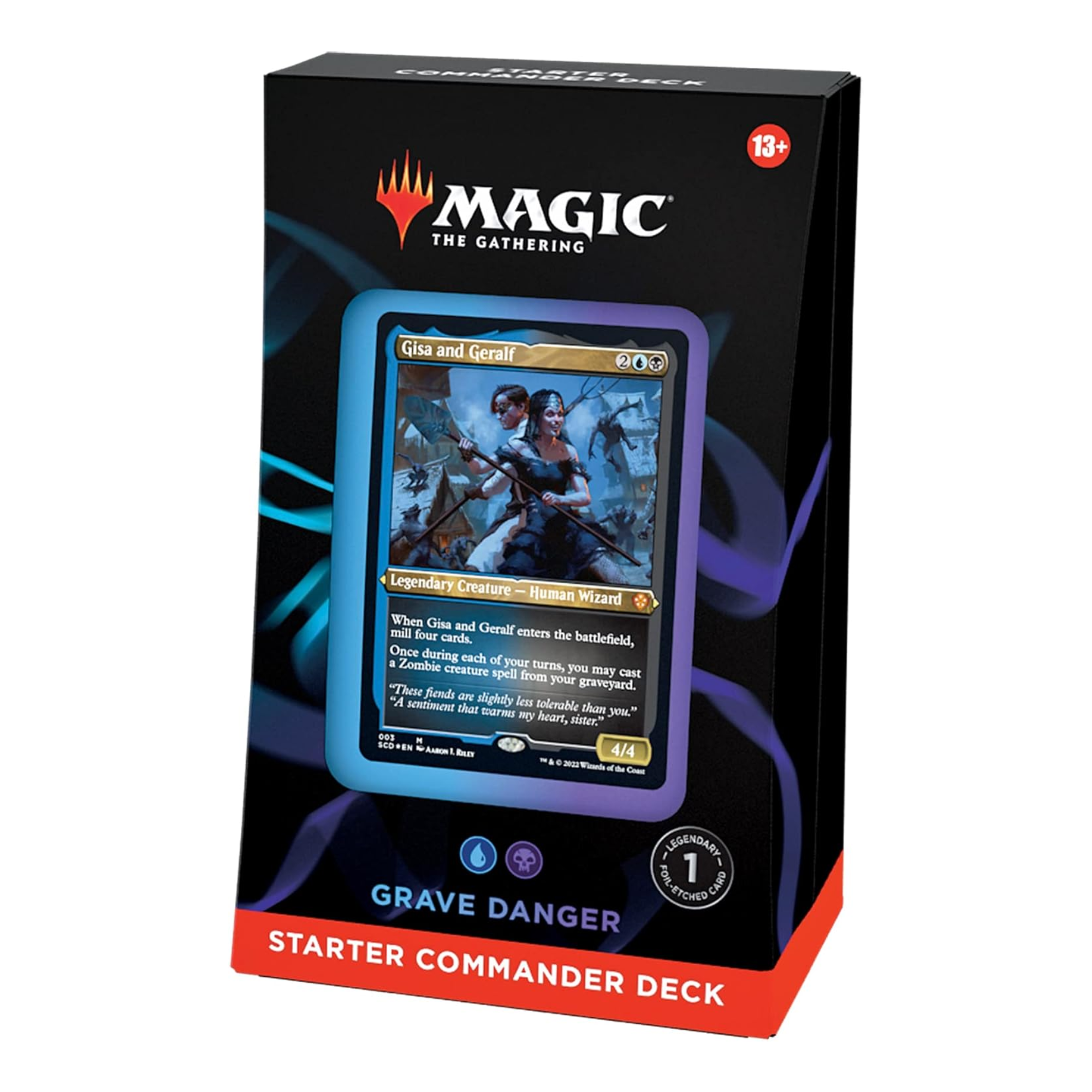 Magic: The Gathering - 2022- Commander-Deck – Grave Danger - EN