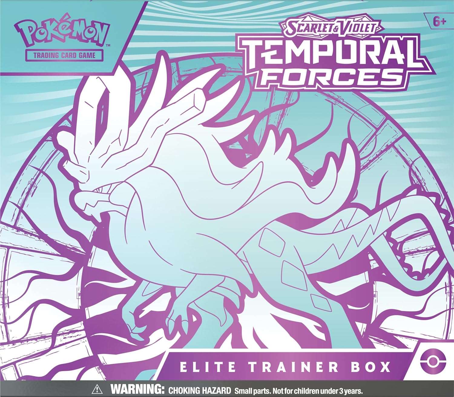 Pokémon Scarlet & Violet: Temporal Forces Walking Wake Elite Trainer Box - Die ultimative Erweiterung für deine Sammlung