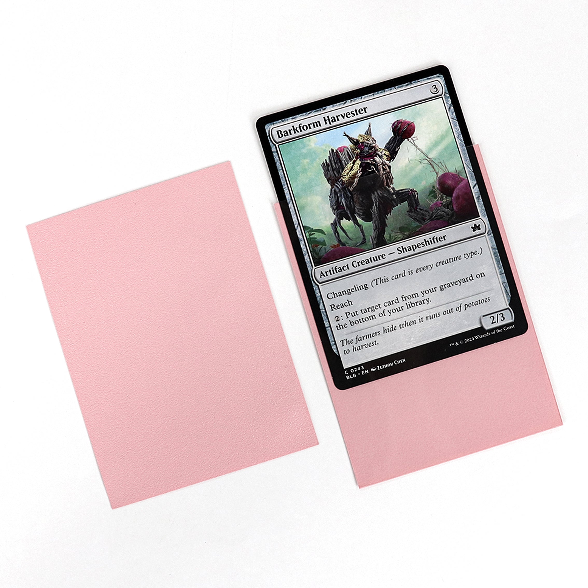 cardcosmos - Premium Matte Sleeves Pink | 100 pcs
