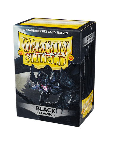 Dragon Shield Sleeves - Classic Black | 100stk