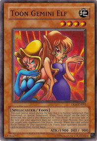 Toon Gemini Elf - Duelist League Series 6 (Super Rare) [DL6-001]