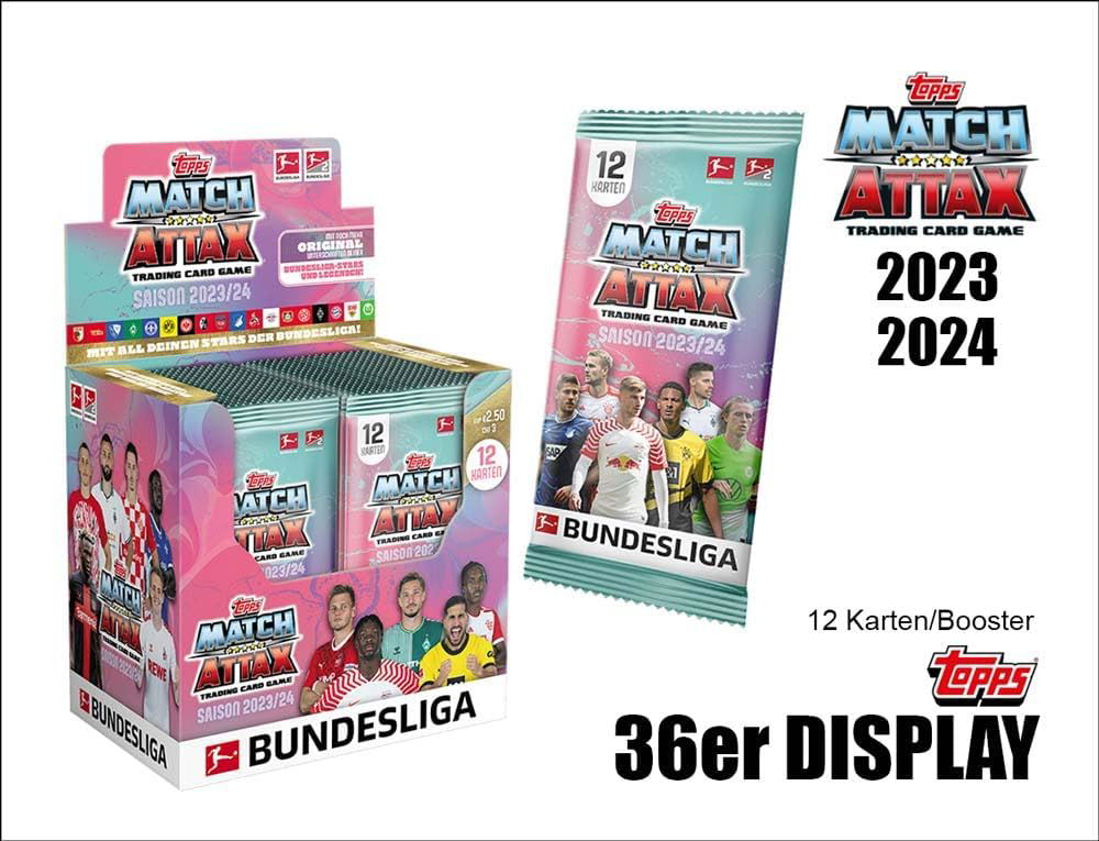 Topps - Bundesliga Match Attax 23/24 Display - cardcosmos