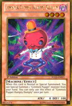 Gimmick Puppet Humpty Dumpty - Premium Gold (Gold Secret Rare) [PGLD-011]