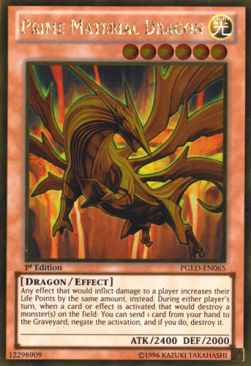Prime Material Dragon - Premium Gold (Gold Rare) [PGLD-065]