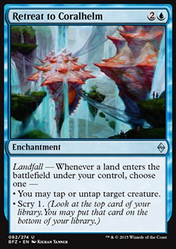 Retreat to Coralhelm - Battle for Zendikar (Uncommon) [BFZ-82]