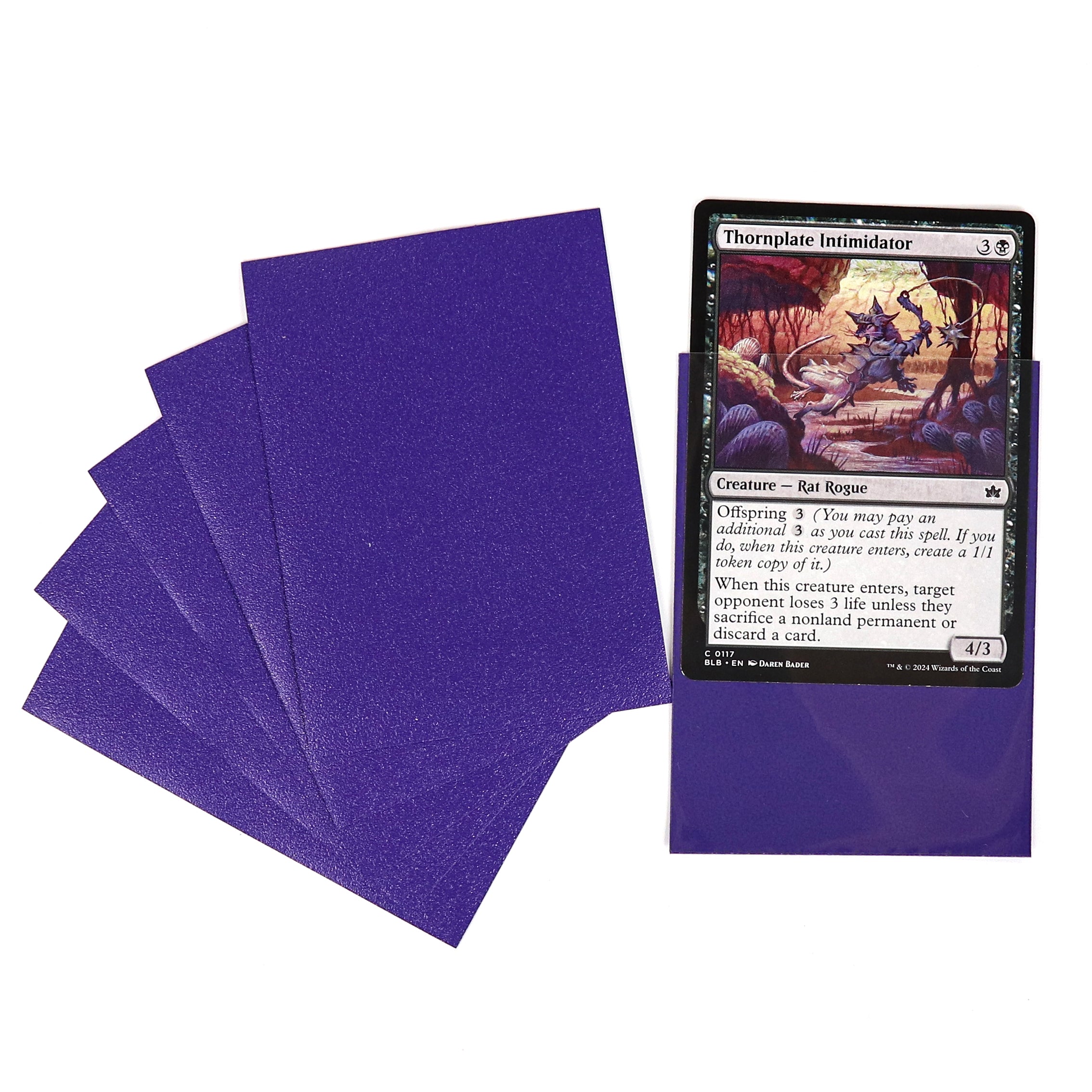 cardcosmos - Premium Matte Sleeves Purple | 100 pcs