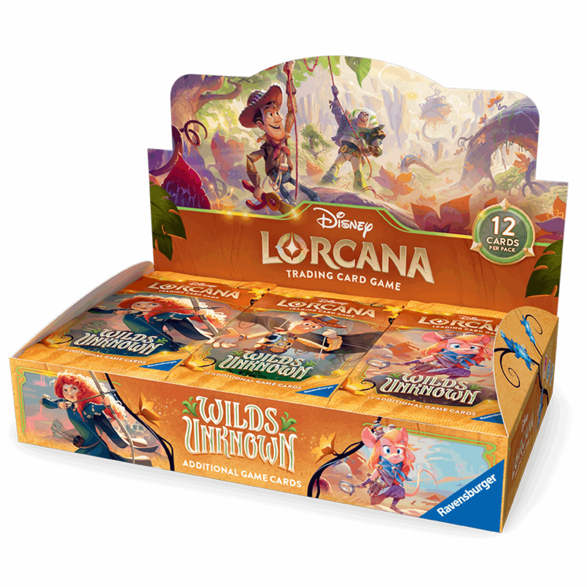 Disney Lorcana - Unbekannte Wildnis Booster Display - DE