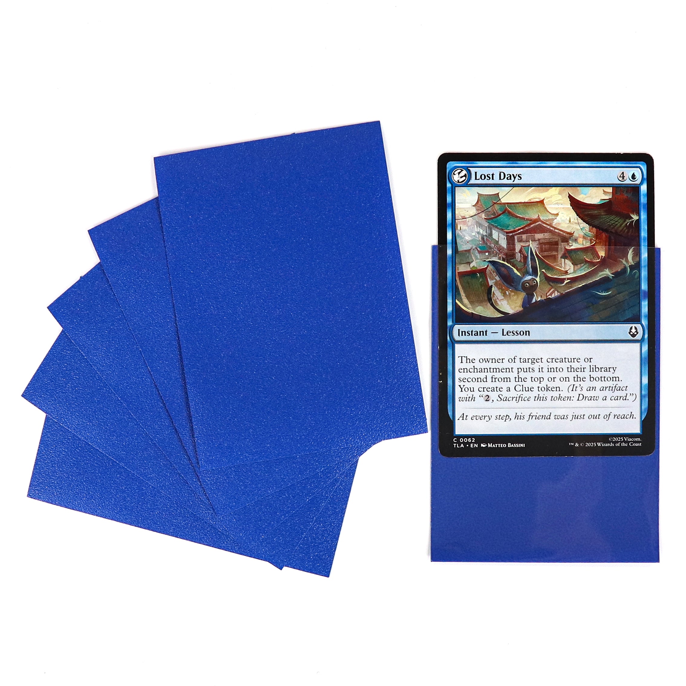 cardcosmos - Premium Matte Sleeves Blue | 100 pcs