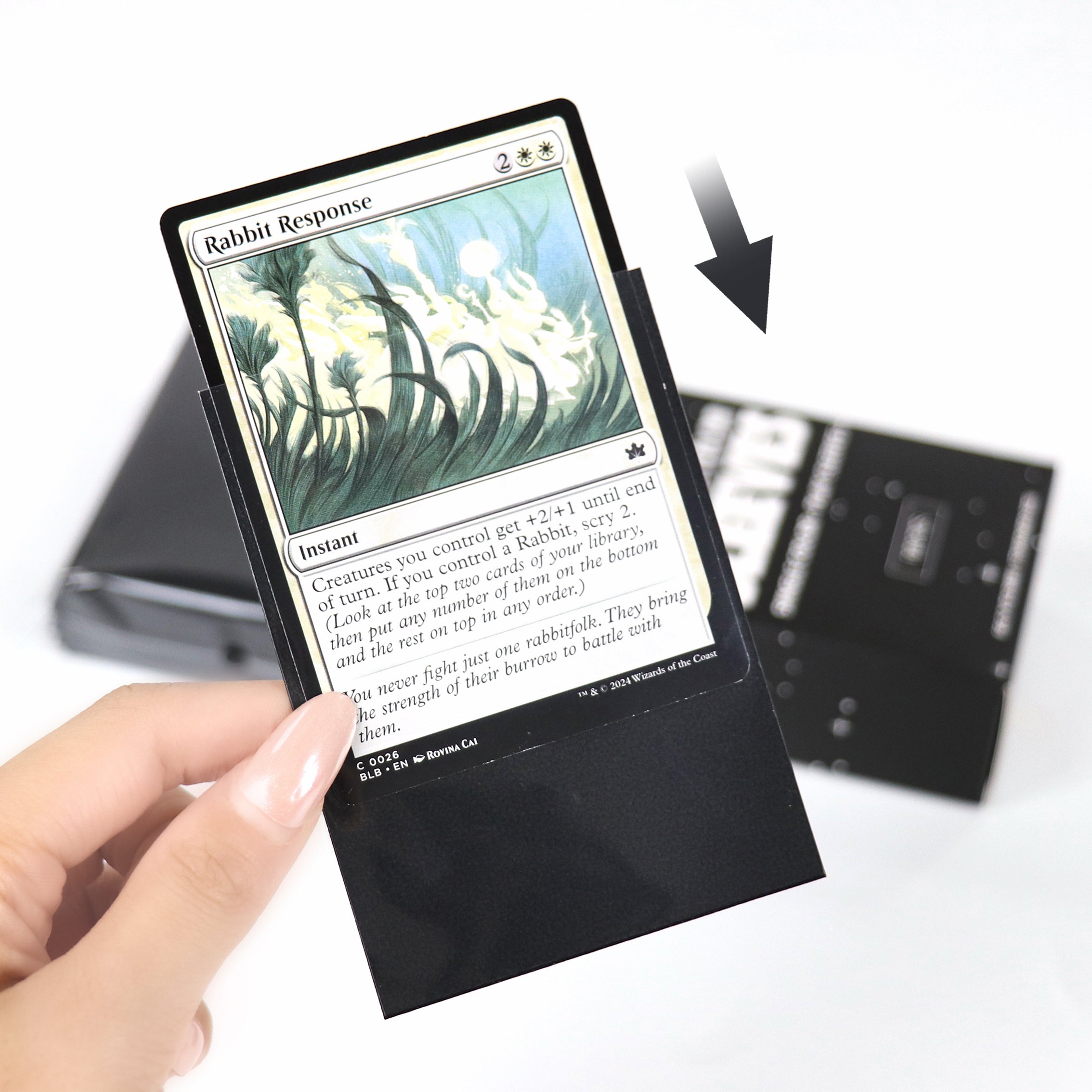 cardcosmos - Premium Matte Sleeves Black | 100 pcs