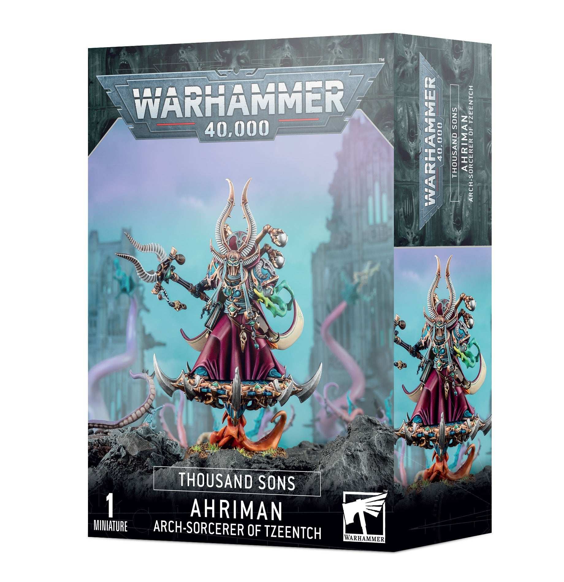 40k Thousand Sons: Ahriman Arch-Sorcerer fo Tzeentch