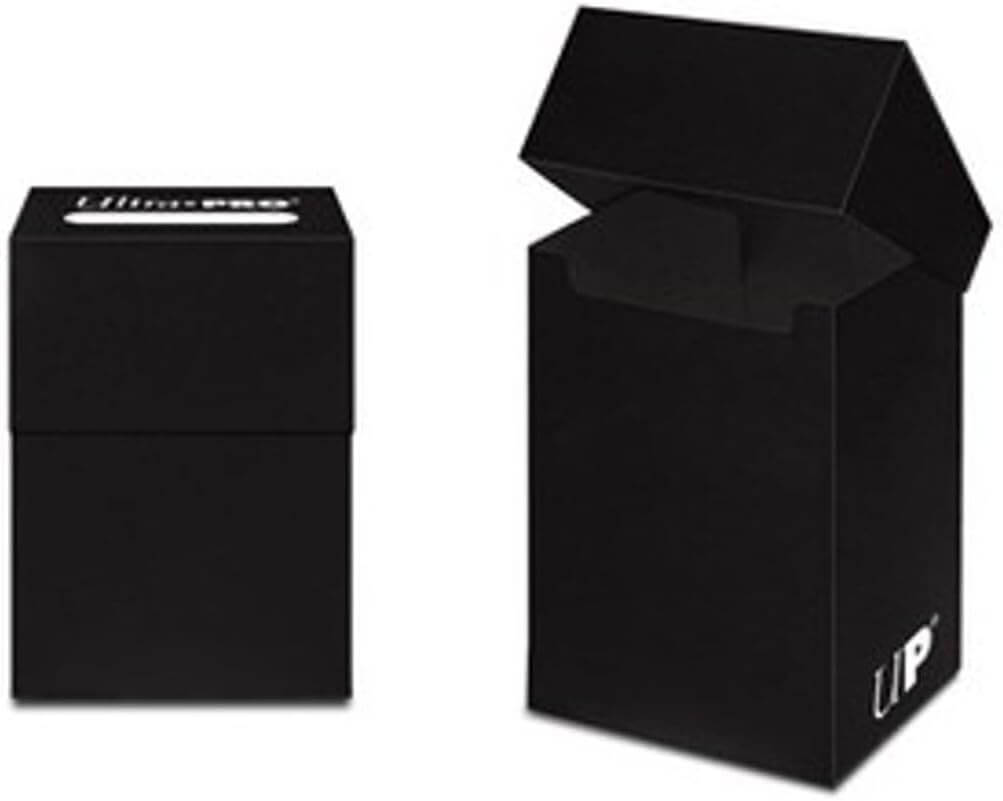 Ultra Pro - 80 Plus Deck Box Black - CardCosmos