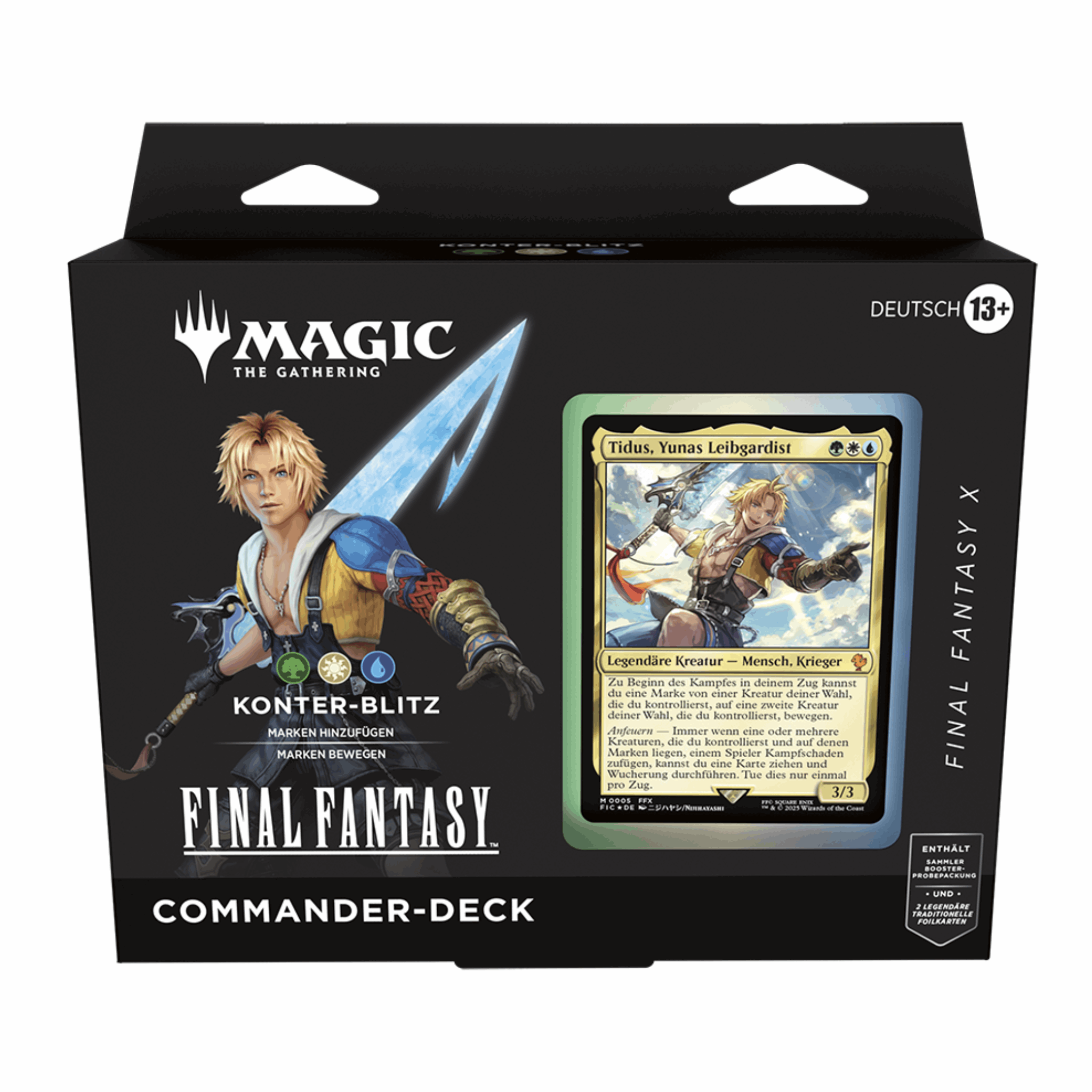 Magic: The Gathering - Final Fantasy X Konter-Blitz Commander Deck - DE