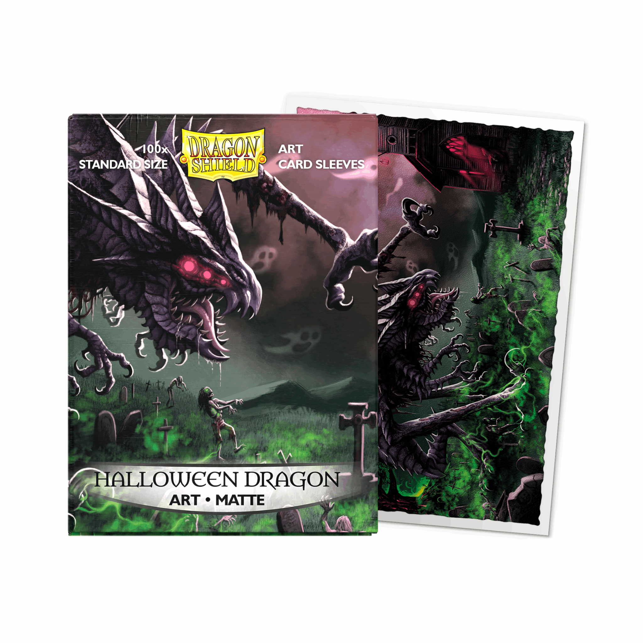 Dragon Shield Art Sleeves - Halloween Dragon | 100stk