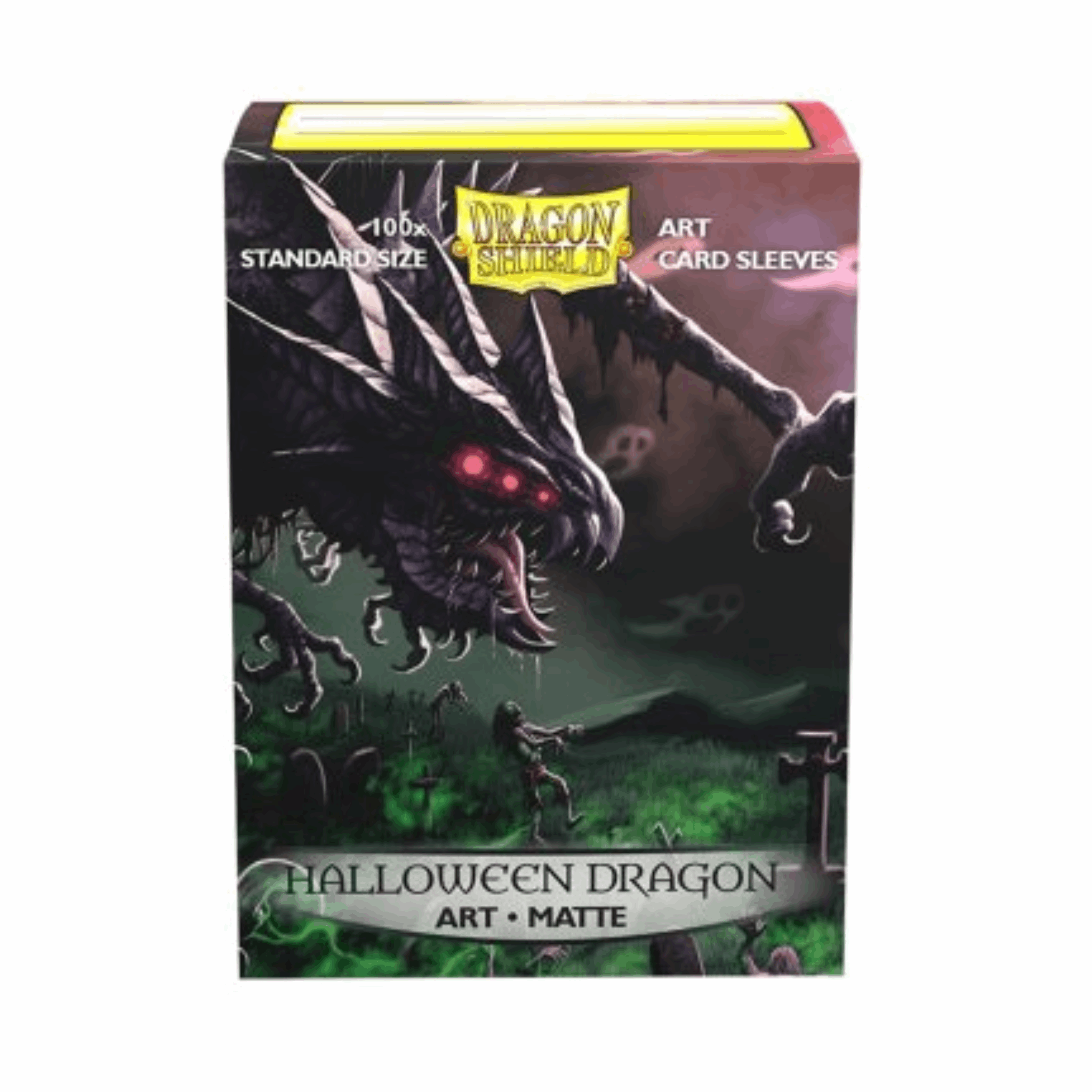 Dragon Shield Art Sleeves - Halloween Dragon | 100stk