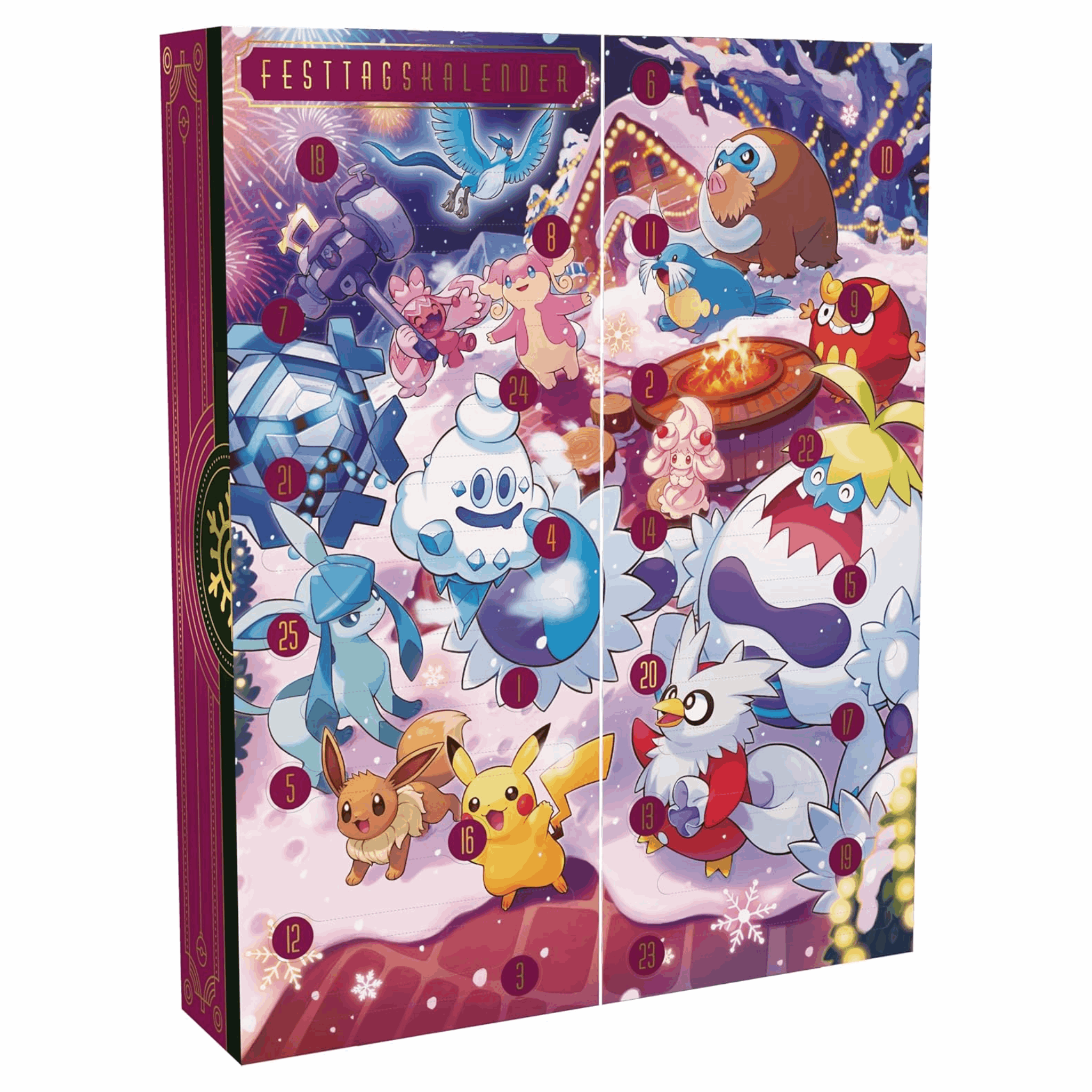 Pokémon - Festtagskalender 2025 - DE
