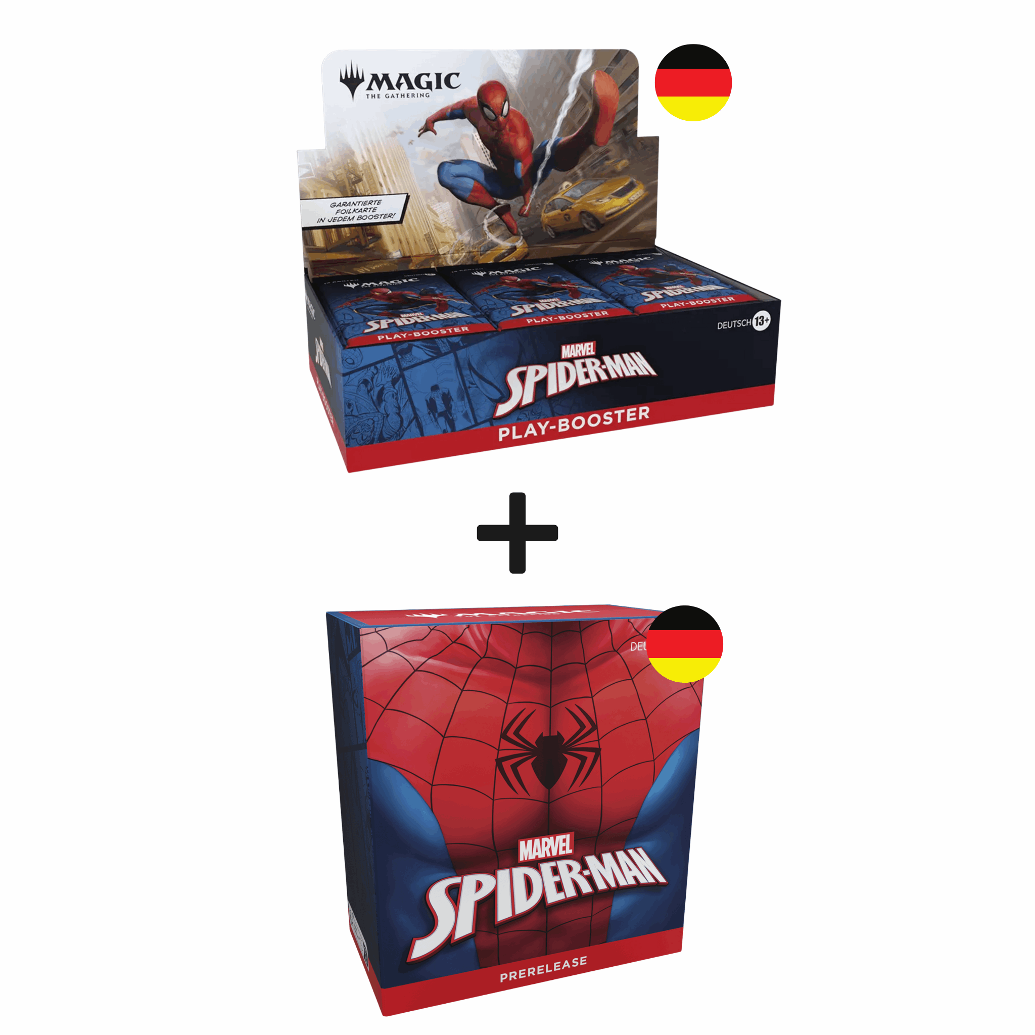 Magic Marvel’s Spider-Man Bundle: Play Booster Box + Prerelease Pack – DE