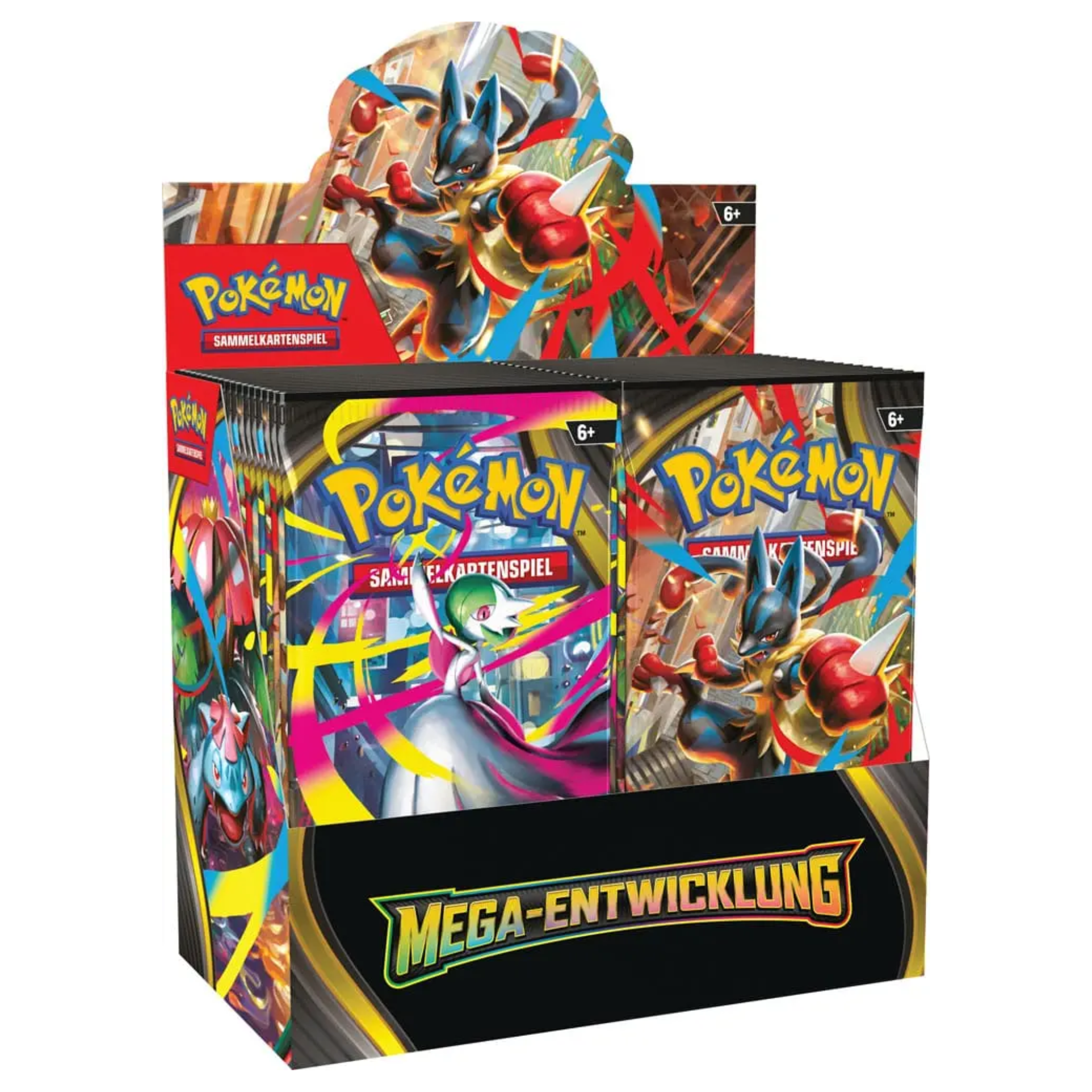 Pokémon - Mega-Entwicklung Booster Display - DE