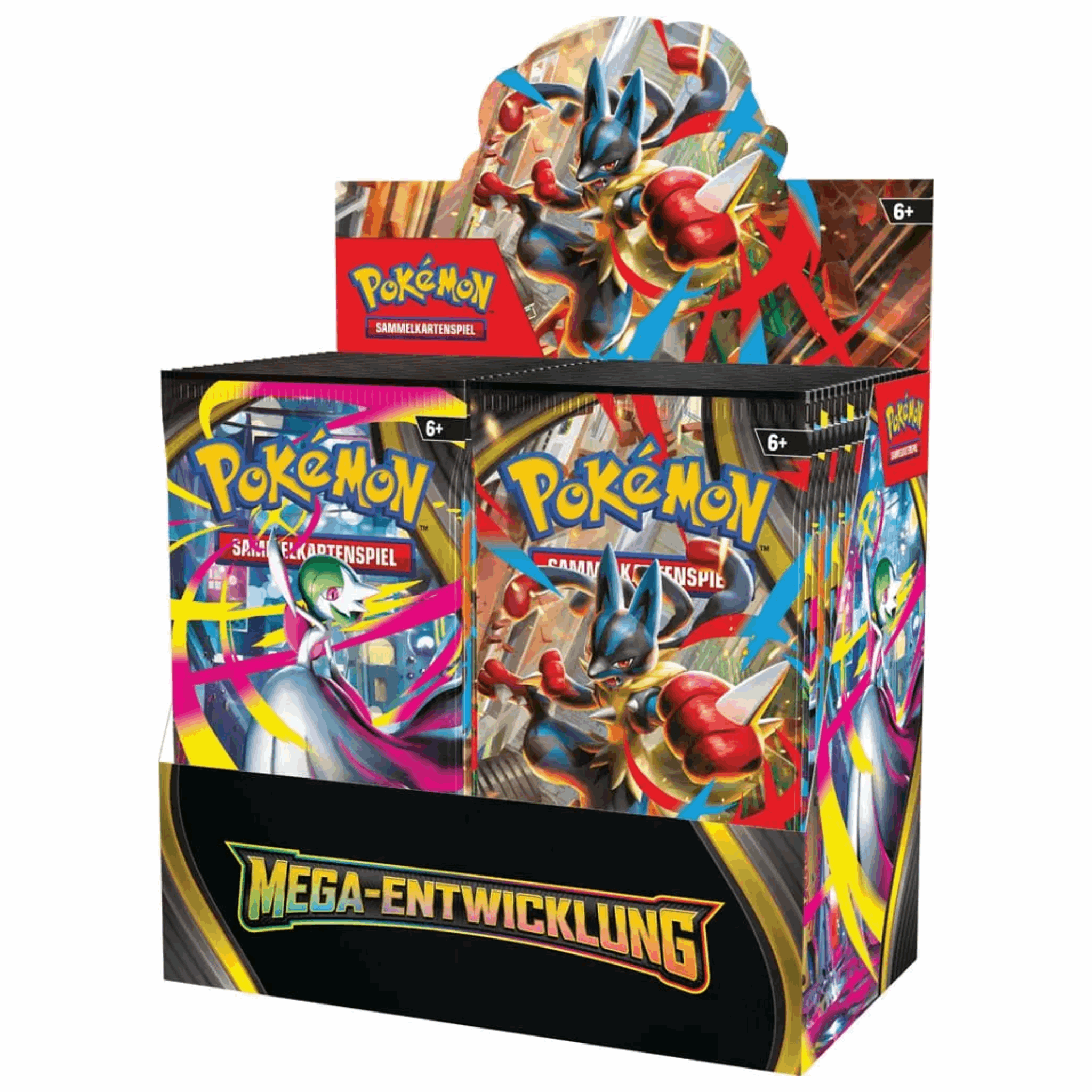 Pokémon - Mega-Entwicklung Booster Display - DE