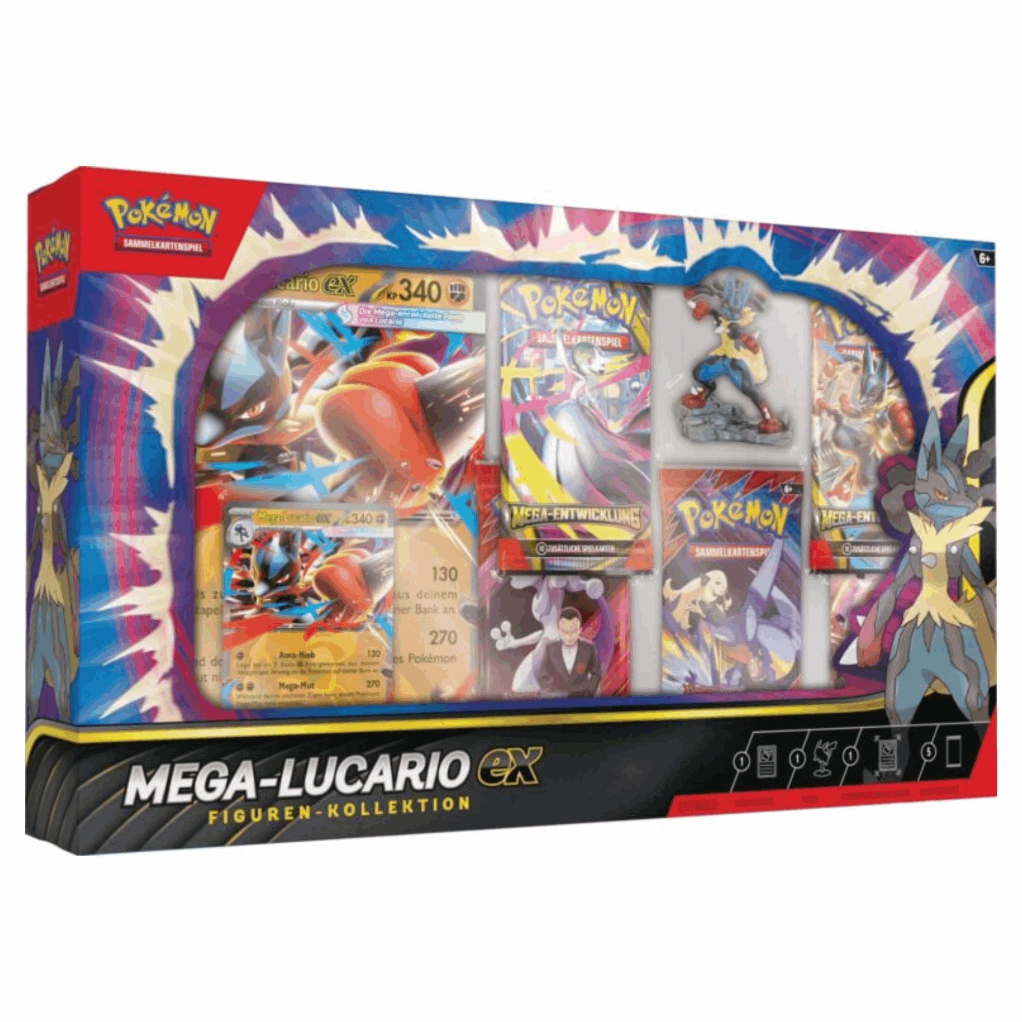 Pokémon - Mega-Lucario-ex Figuren Kollektion - DE