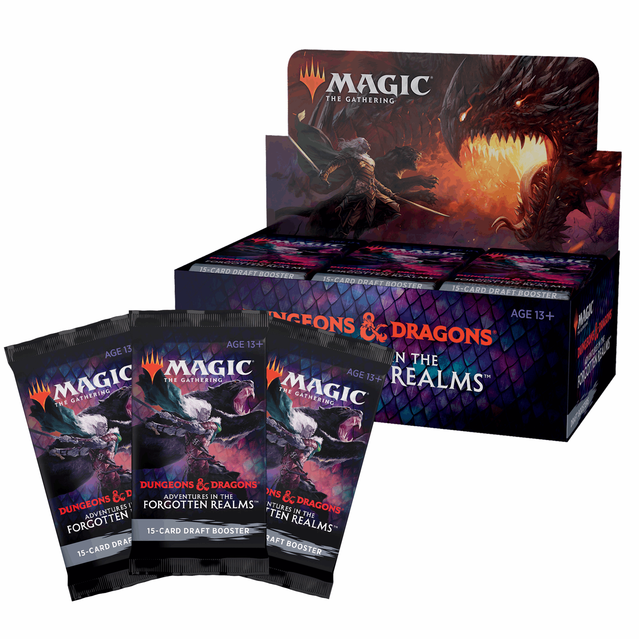 Magic: The Gathering - Adventures in the Forgotten Realms Draft Booster Display - EN