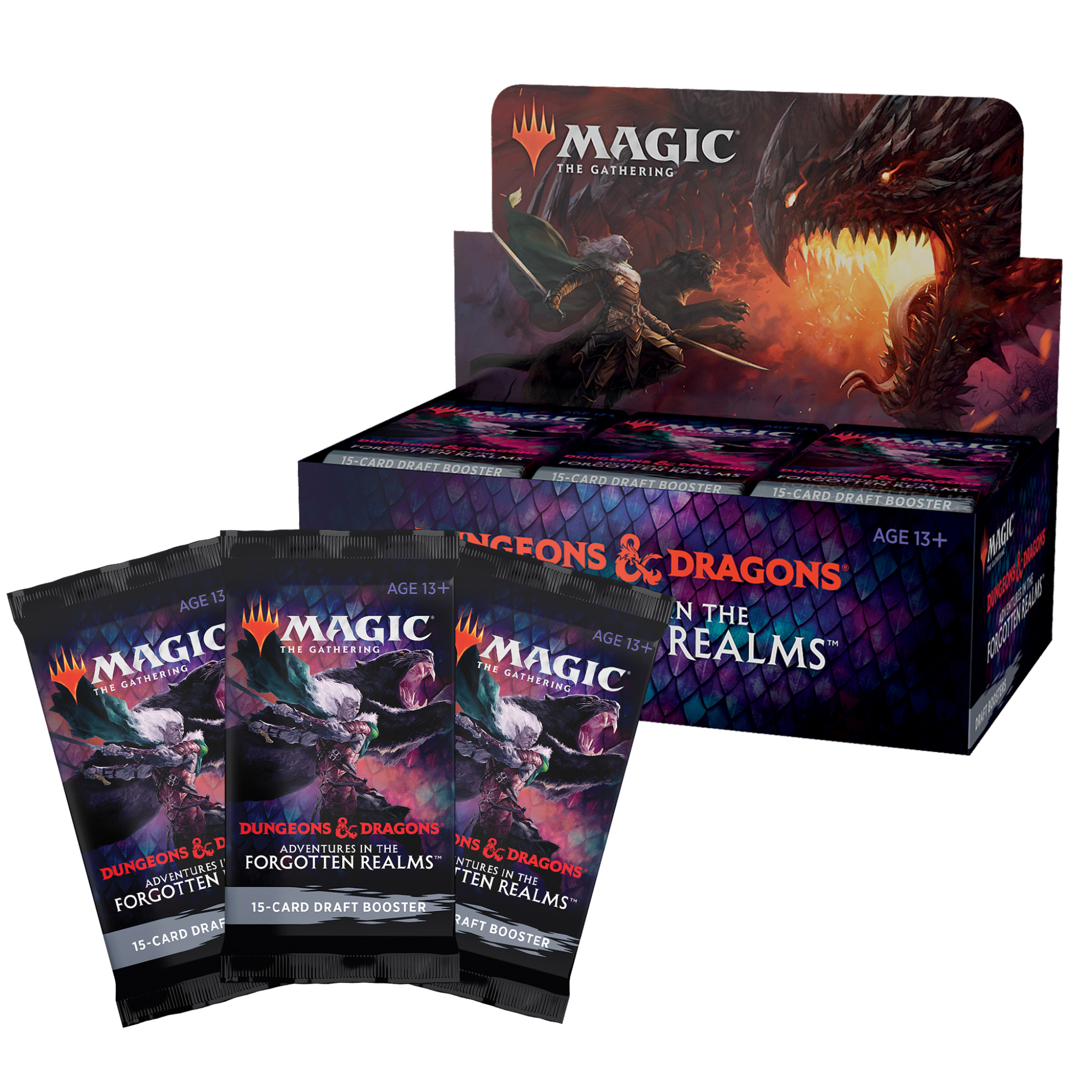 Magic: The Gathering - Adventures in the Forgotten Realms Draft Booster Display - EN