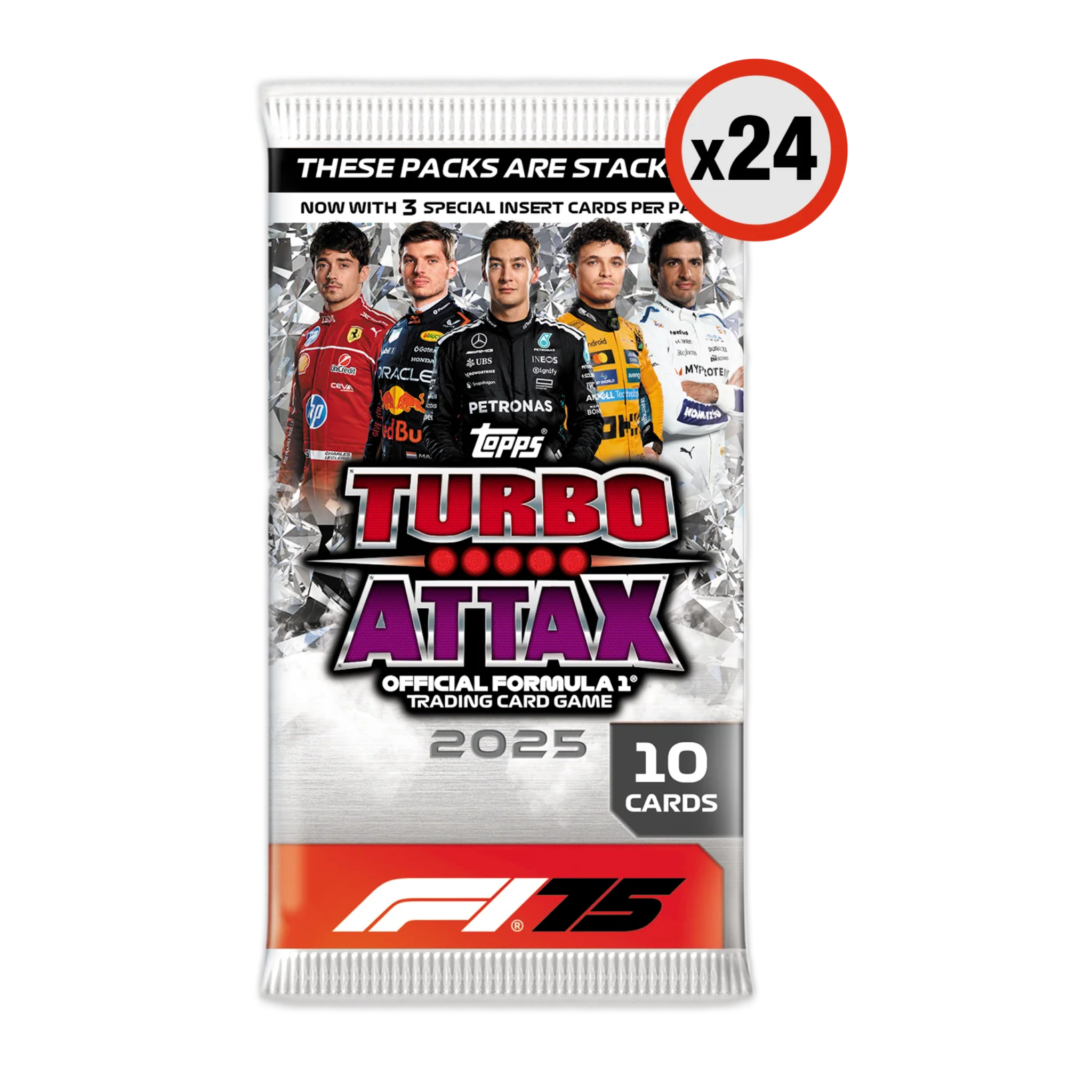 Topps - Turbo Attax Formula 1 2025 Full box Display - EN