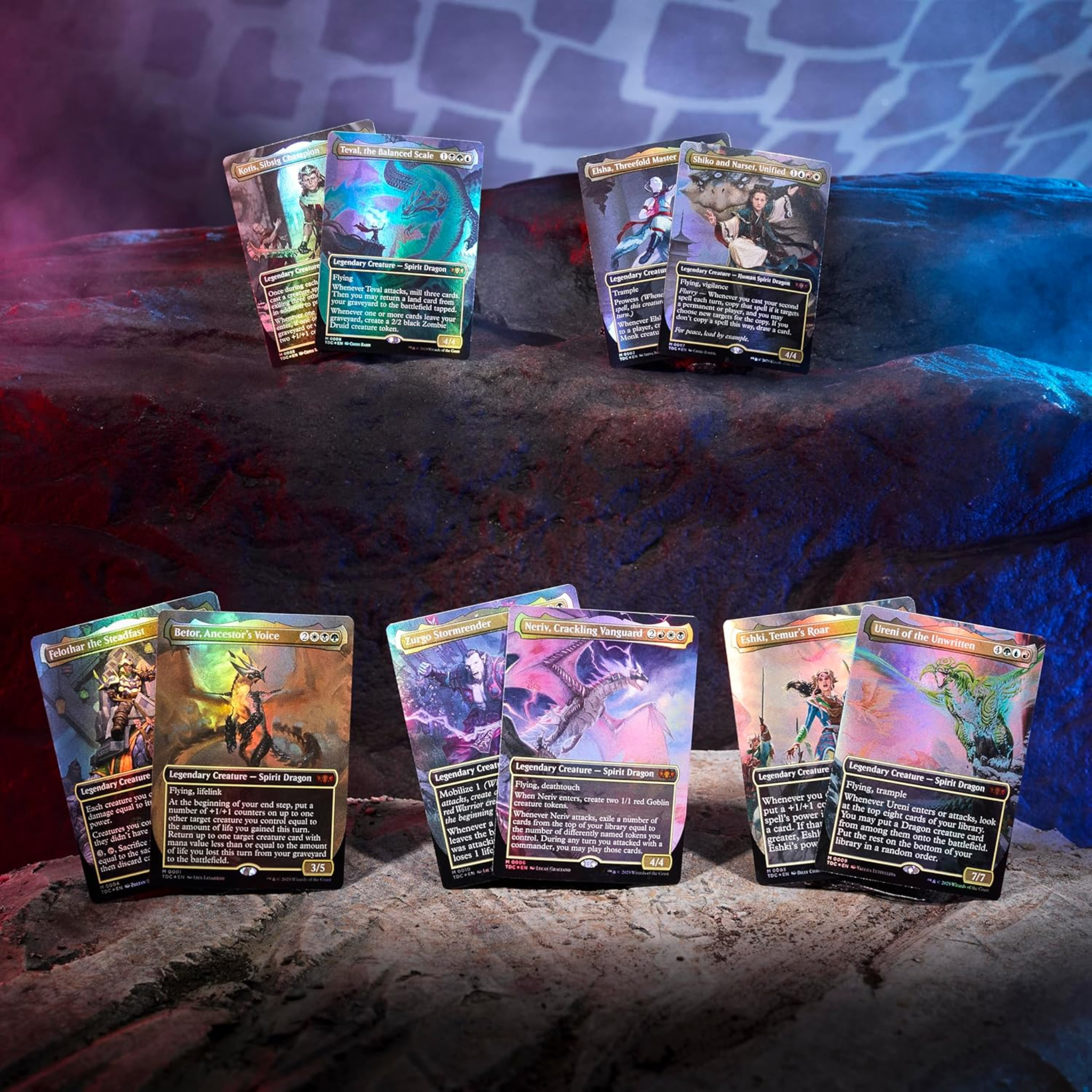 Magic: The Gathering - Tarkir: Dragonstorm Commander Deck Set (alle 5 Decks) - EN