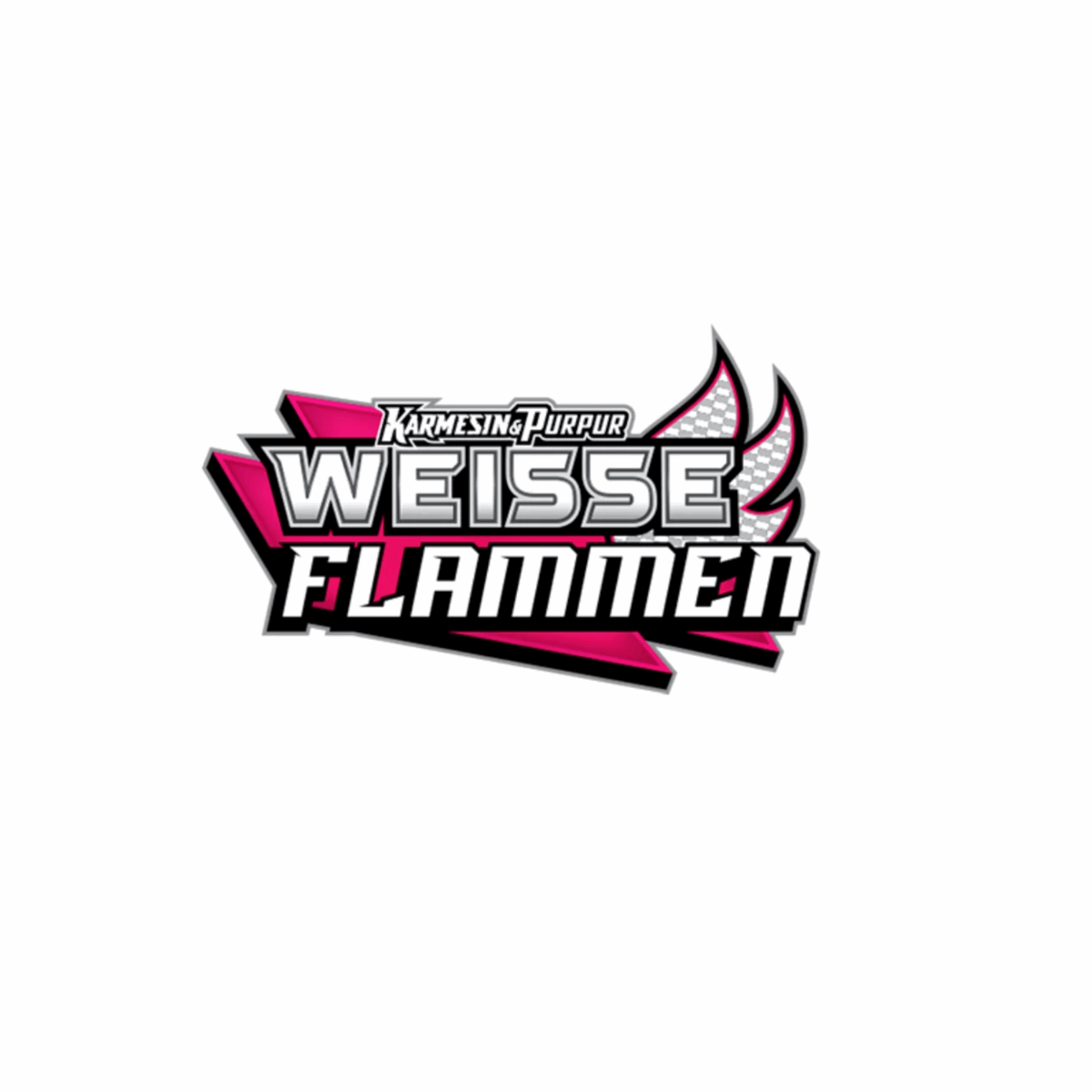 Pokémon - Karmesin & Purpur - Weiße Flammen Tech-Sticker Kollektion - DE