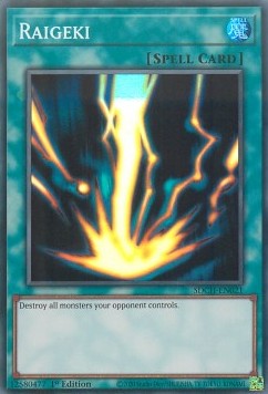 Raigeki - Structure Deck: Spirit Charmers (Super Rare) [SDCH-021]