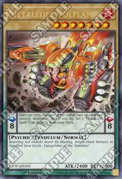 Metalfoes Volflame - Ghosts From the Past (Ultra Rare) [GFTP-103]