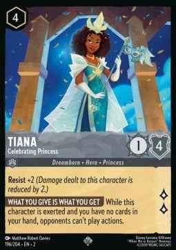 Tiana - Celebrating Princess - Rise of the Floodborn (Super Rare) [2ROF-196]