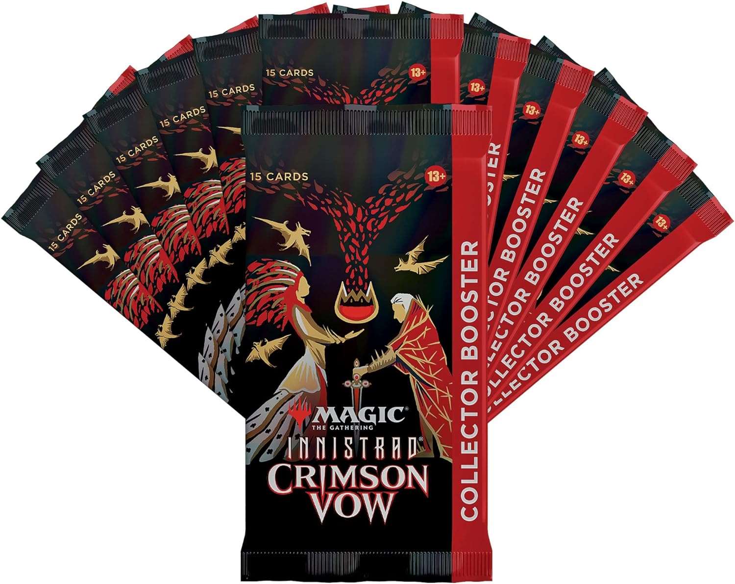 Magic: The Gathering - Innistrad: Crimson Vow Collectors Booster Box - DE - CardCosmos
