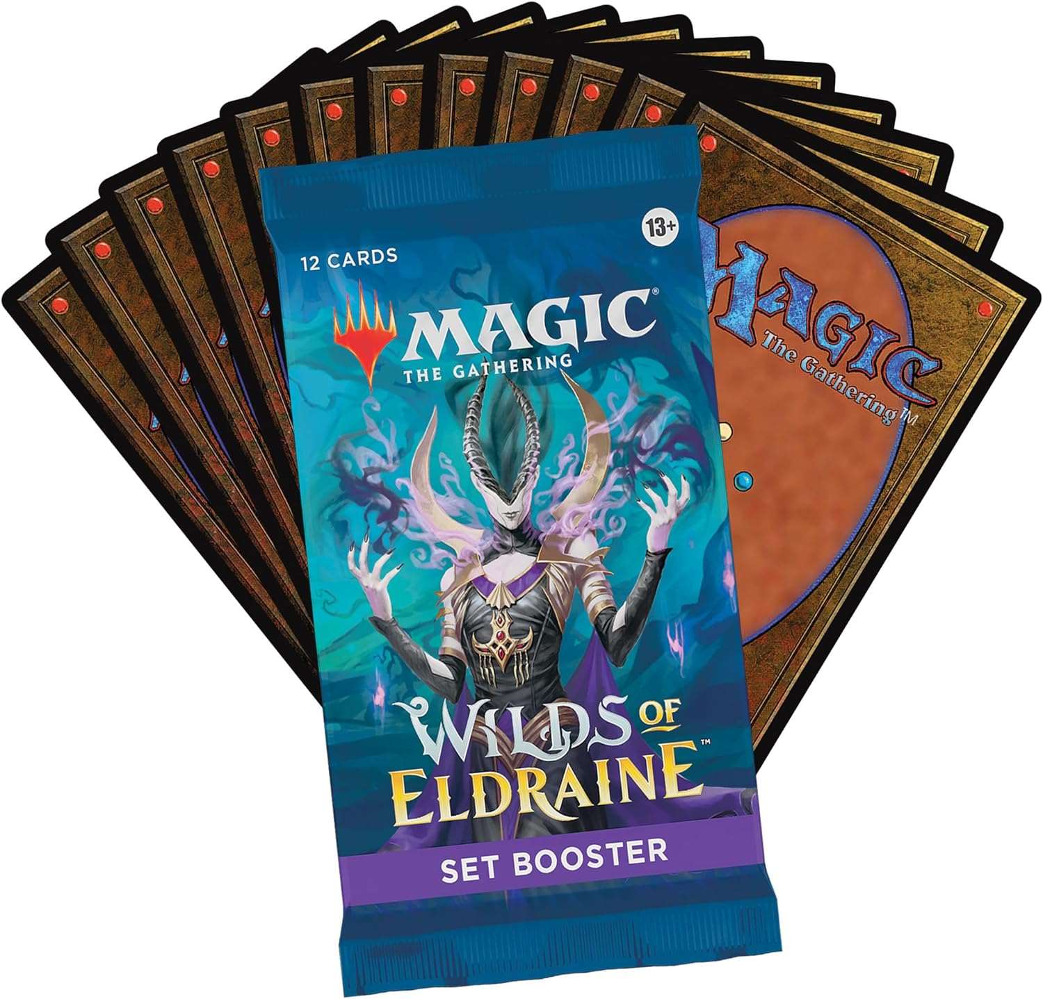  Magic: The Gathering, Wilds of Eldraine, Set Booster Box, Kartenspiel, Sammelkartenspiel, Fantasy, Märchen, Abenteuer, Strategie, Spiel, Hobby, Erwachsene,