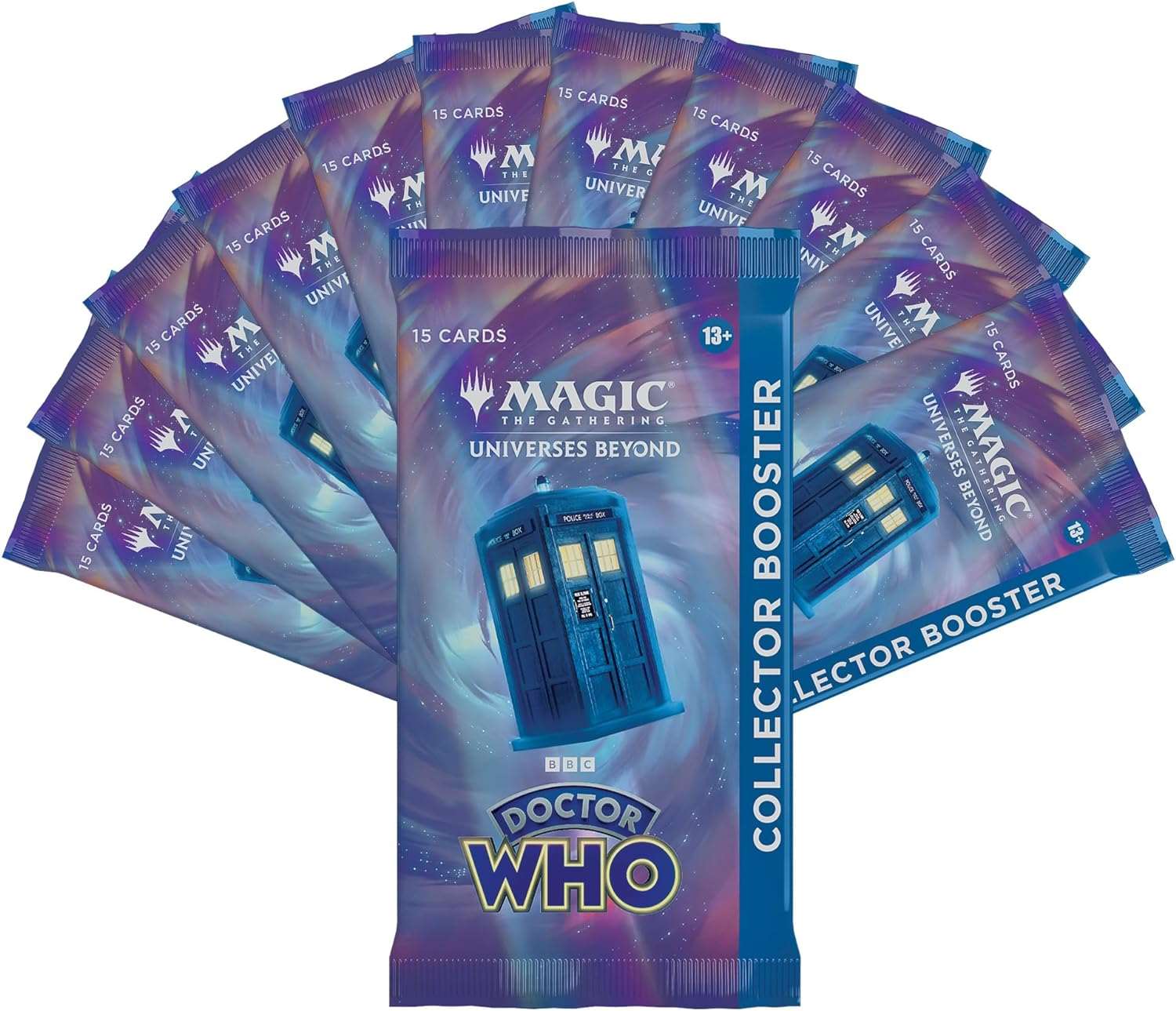 Magic: The Gathering, Doctor Who, Sammelkartenspiel, Kartenspiel, Collector Booster, Booster Box, selten, einzigartig, Charaktere, Schauplätze, Deck, Spiel, Sammeln, Weihnachten, Geburtstag, Geschenk