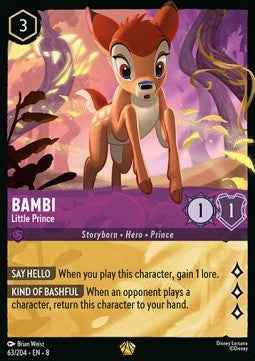 Bambi - Little Prince (V.1) - Reign of Jafar (Legendary) [8JAF-63]