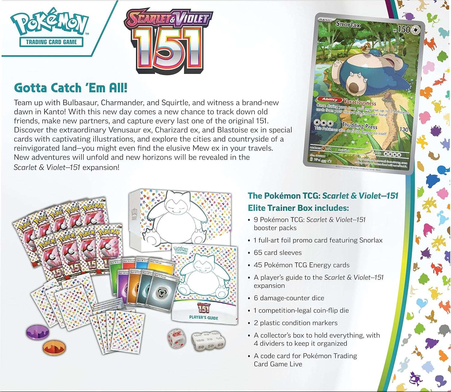 Pokémon - Scarlet & Violet: 151 Elite Trainer Box - EN - CardCosmos