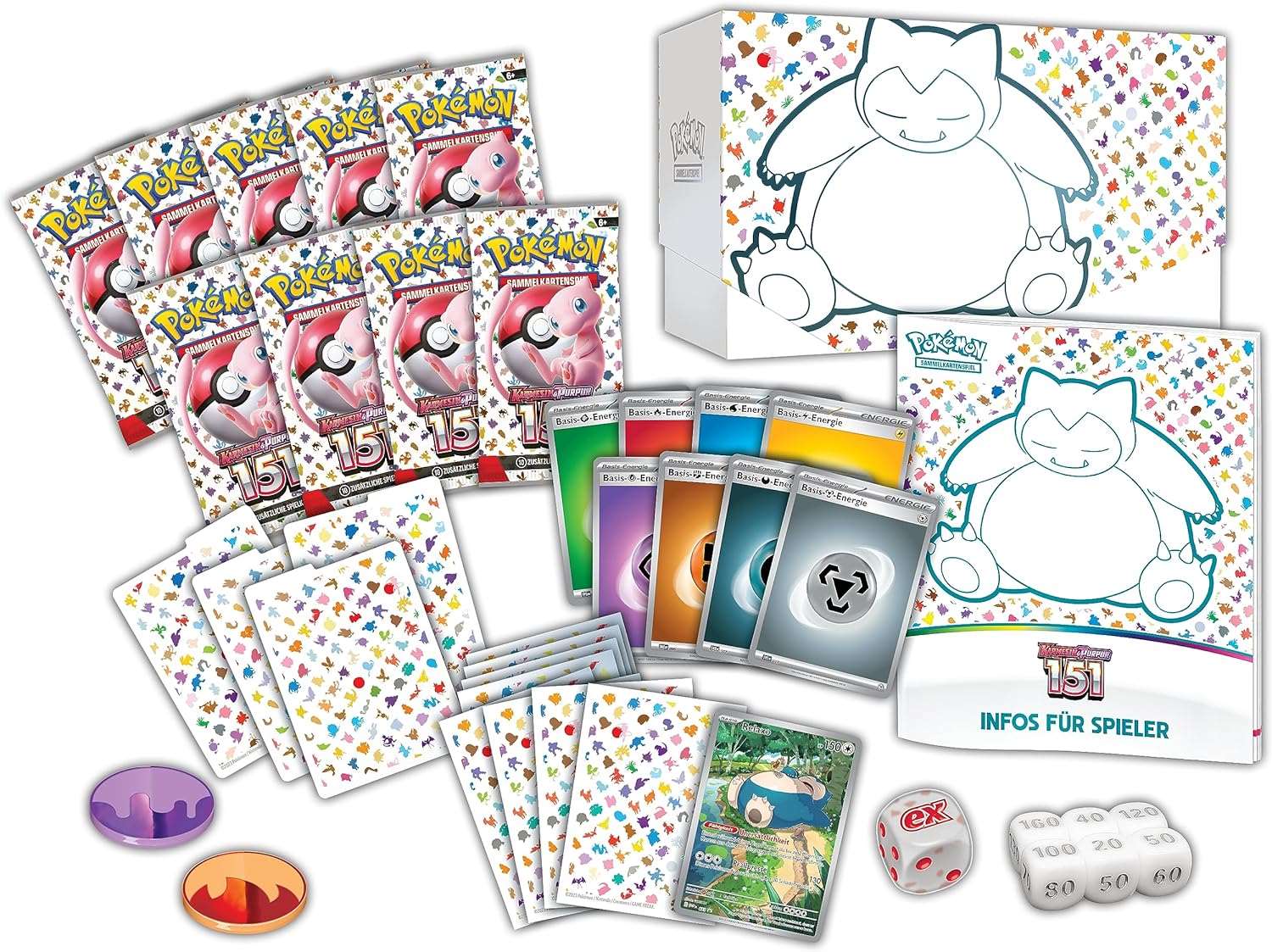 Pokémon - Karmesin & Purpur: 151 Top Trainer Box - DE - CardCosmos