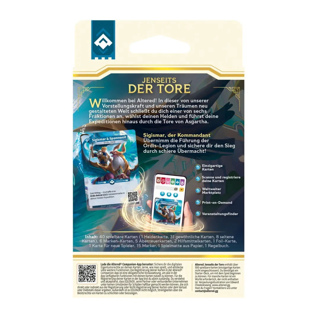 Altered TCG: Starter Deck Ordis - DE - cardcosmos