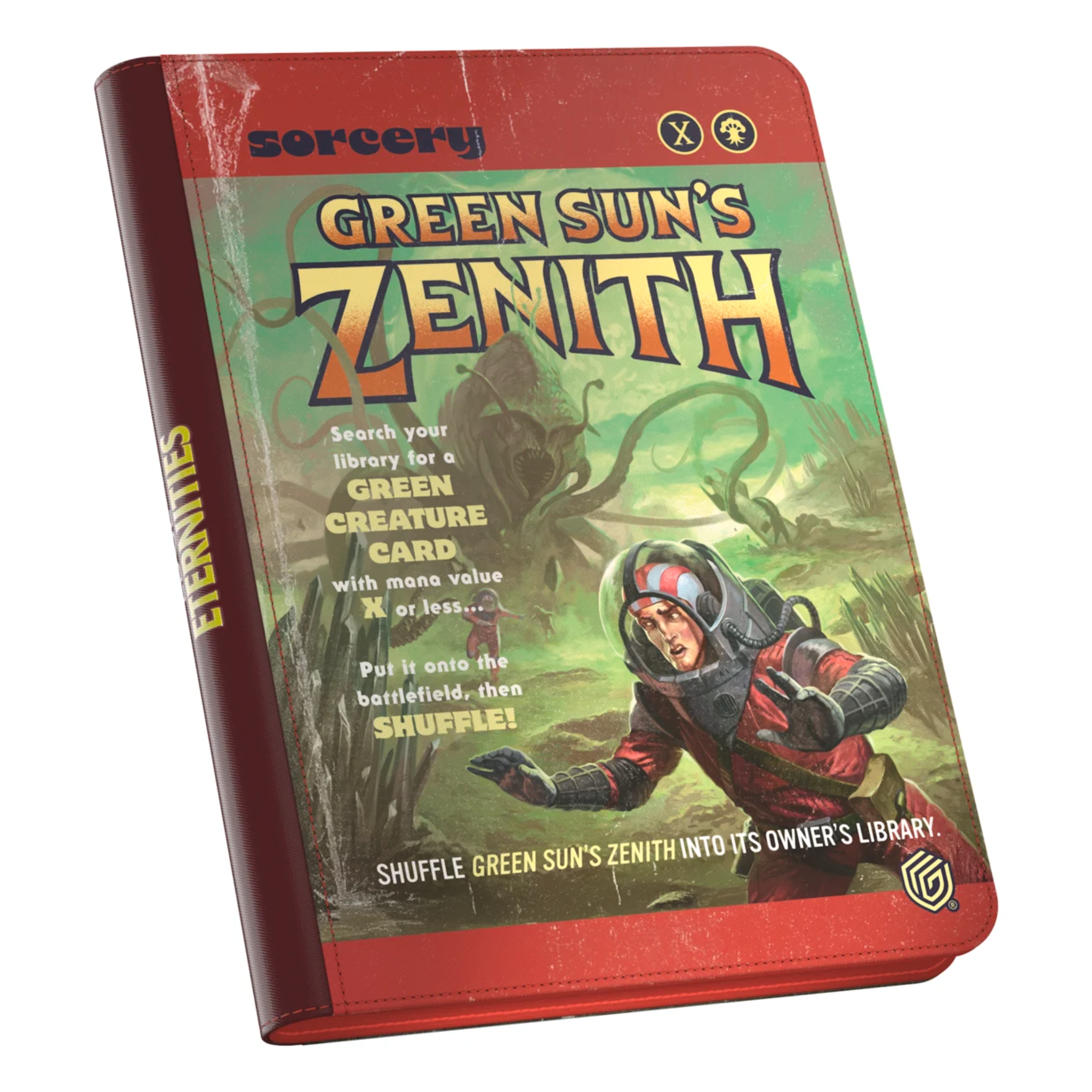 Ultimate Guard - Zipfolio 360 Xenoskin Edge of Eternities Green Sun’s Zenith (MTG)