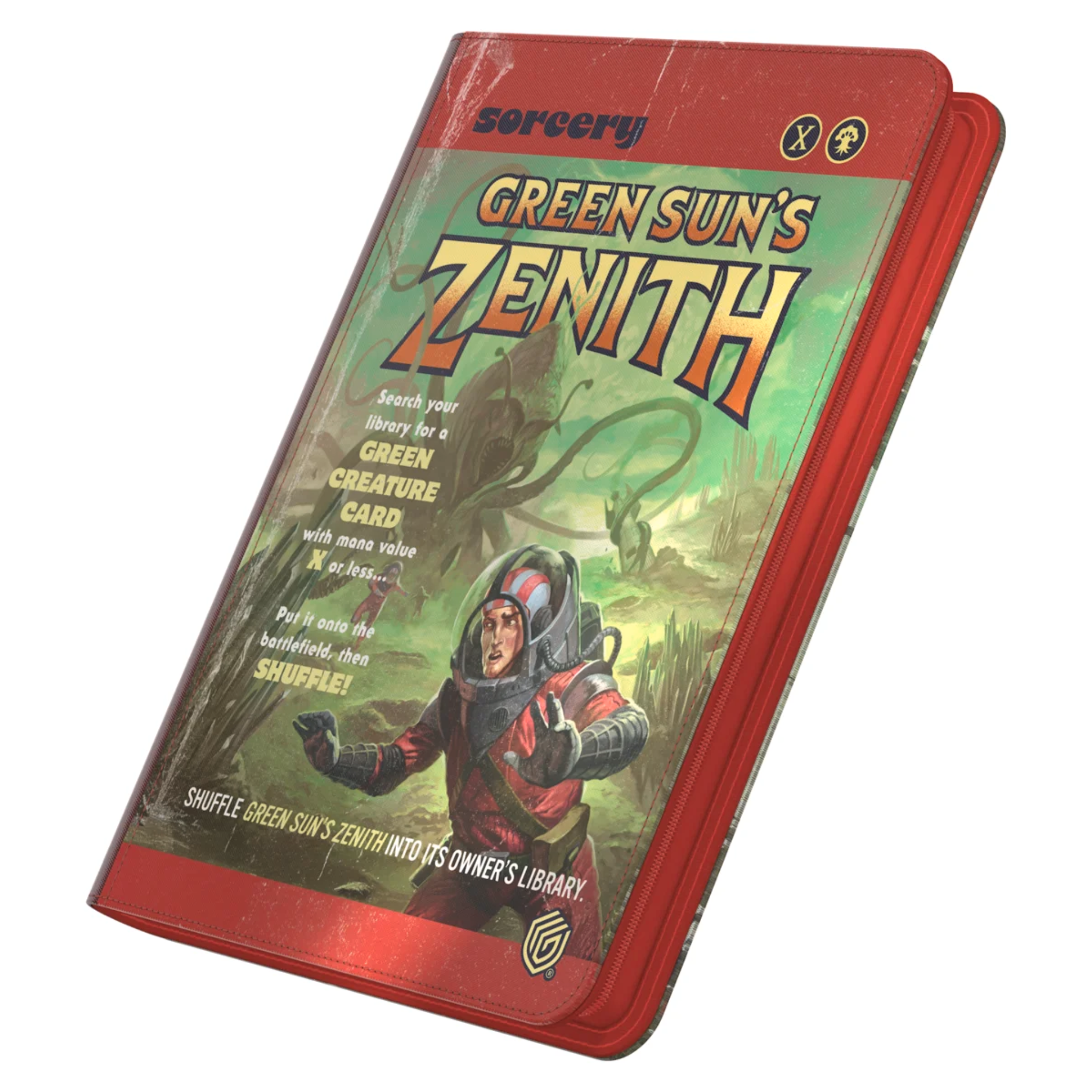 Ultimate Guard - Zipfolio 360 Xenoskin Edge of Eternities Green Sun’s Zenith (MTG)