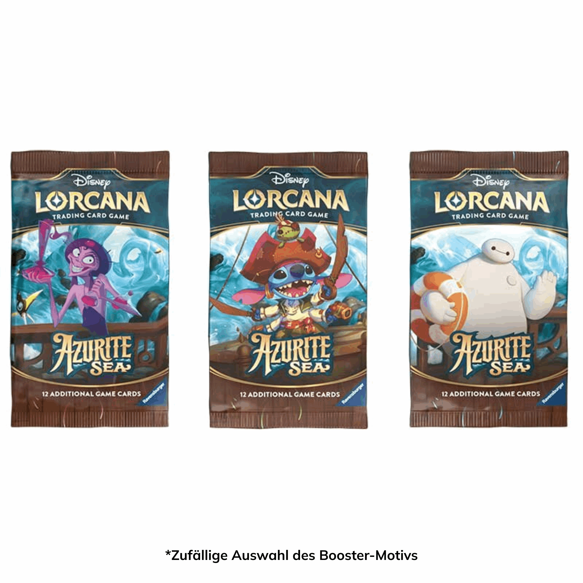 Disney Lorcana - Azurite Sea Booster Pack - EN