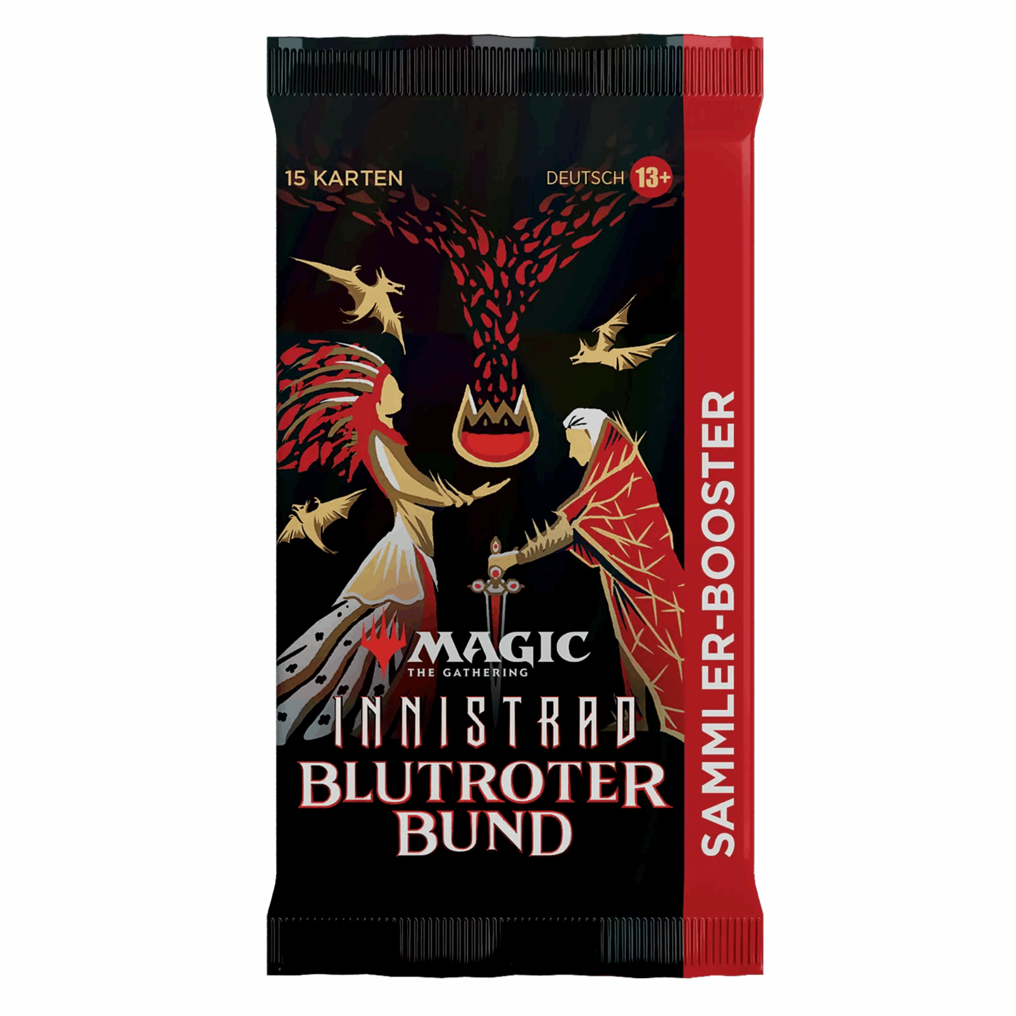 Magic: The Gathering - Innistrad: Blutroter Bund Sammler Booster Pack - DE