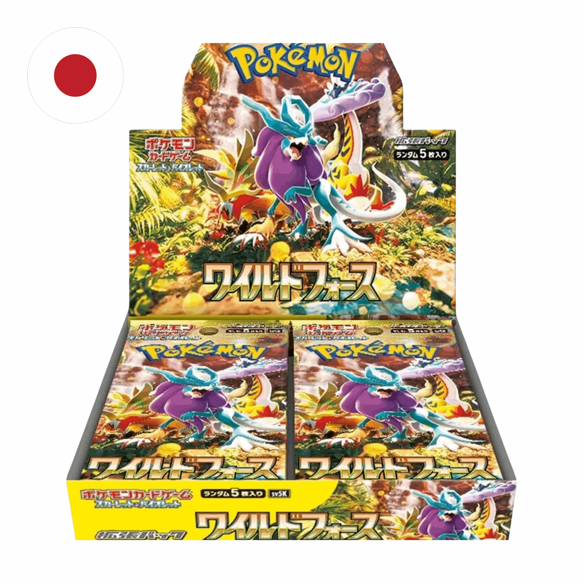Pokémon - Wild Force 30er Display - JPN